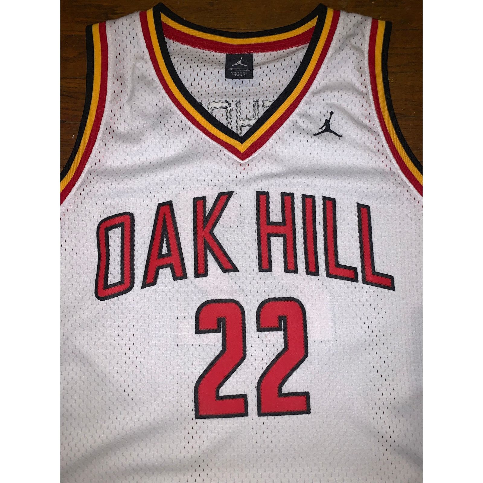 Jordan Brand Carmelo Anthony Oak Hill Jordan Brand Jersey #22 XL White Size US XL / EU 56 / 4 - 9 Thumbnail