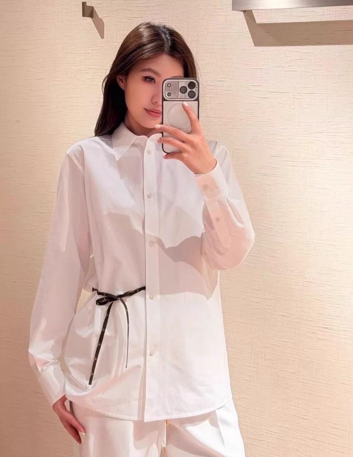 Louis Vuitton Lv 26 SS new women's shirt dress 34 Size XS / US 0-2 / IT 36-38 - 9 Thumbnail