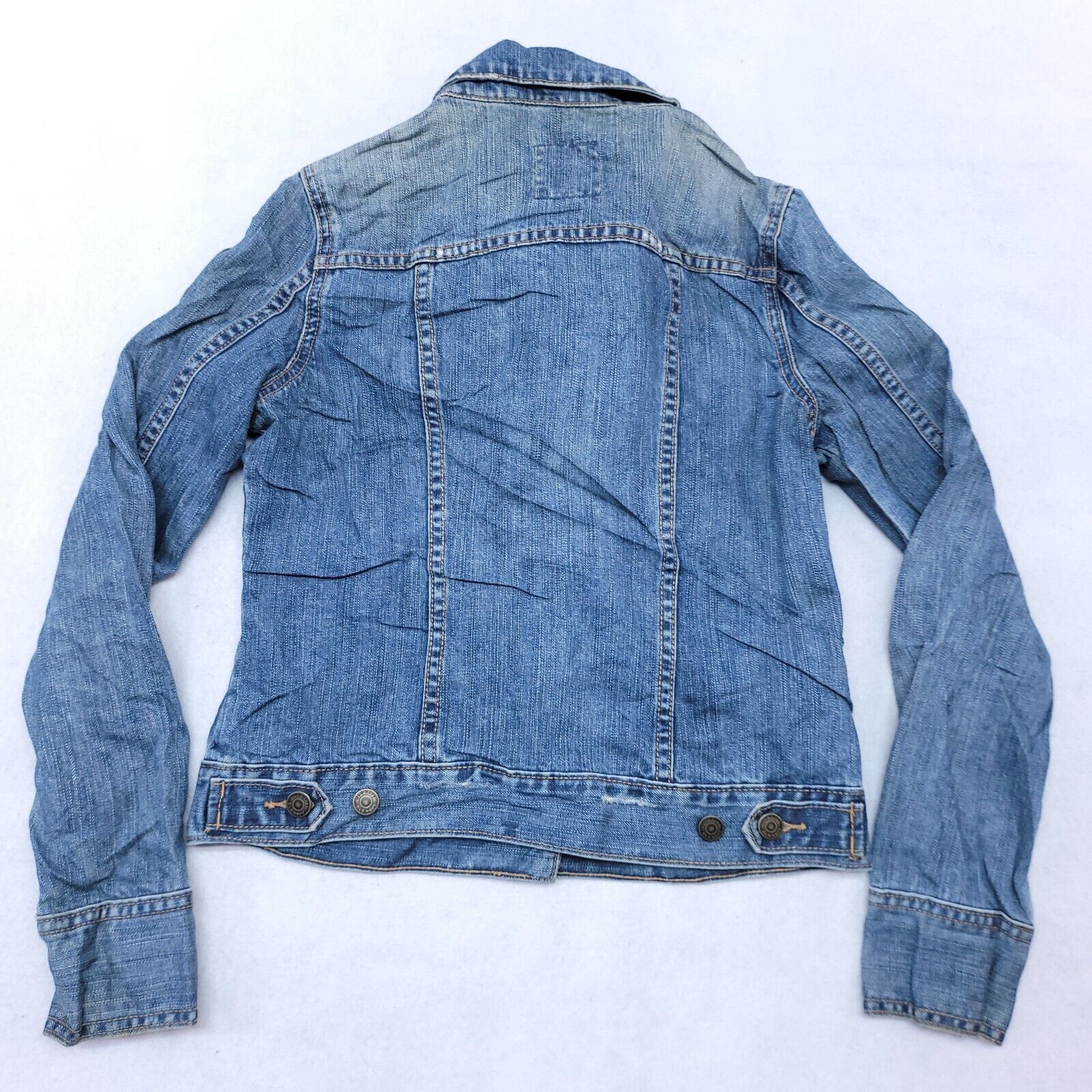 Old Navy Old Navy Casual Button Denim Jean Jacket Womens Size S Blue Size S / US 4 / IT 40 - 12 Thumbnail