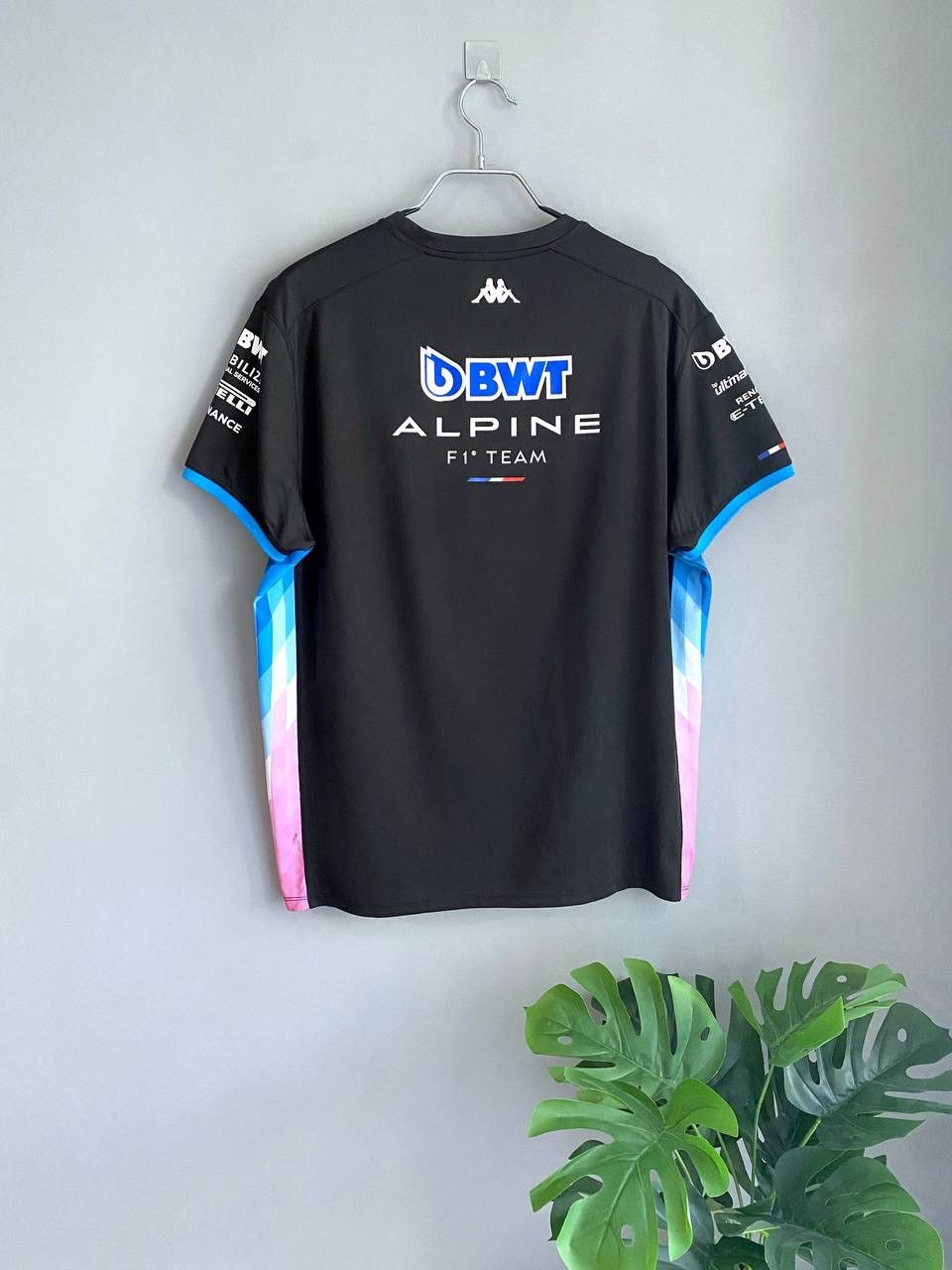 Kappa Alpine Formula 1 Team Racing T-Shirt, Unisex Mens M, Wmns XL Size US XL / EU 56 / 4 - 2 Thumbnail
