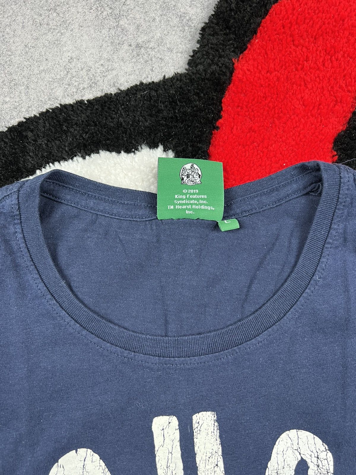 Band Tees Vintage Popeye USA Tough Enough Y2K Movie Tee Shirt Size US L / EU 52-54 / 3 - 4 Thumbnail