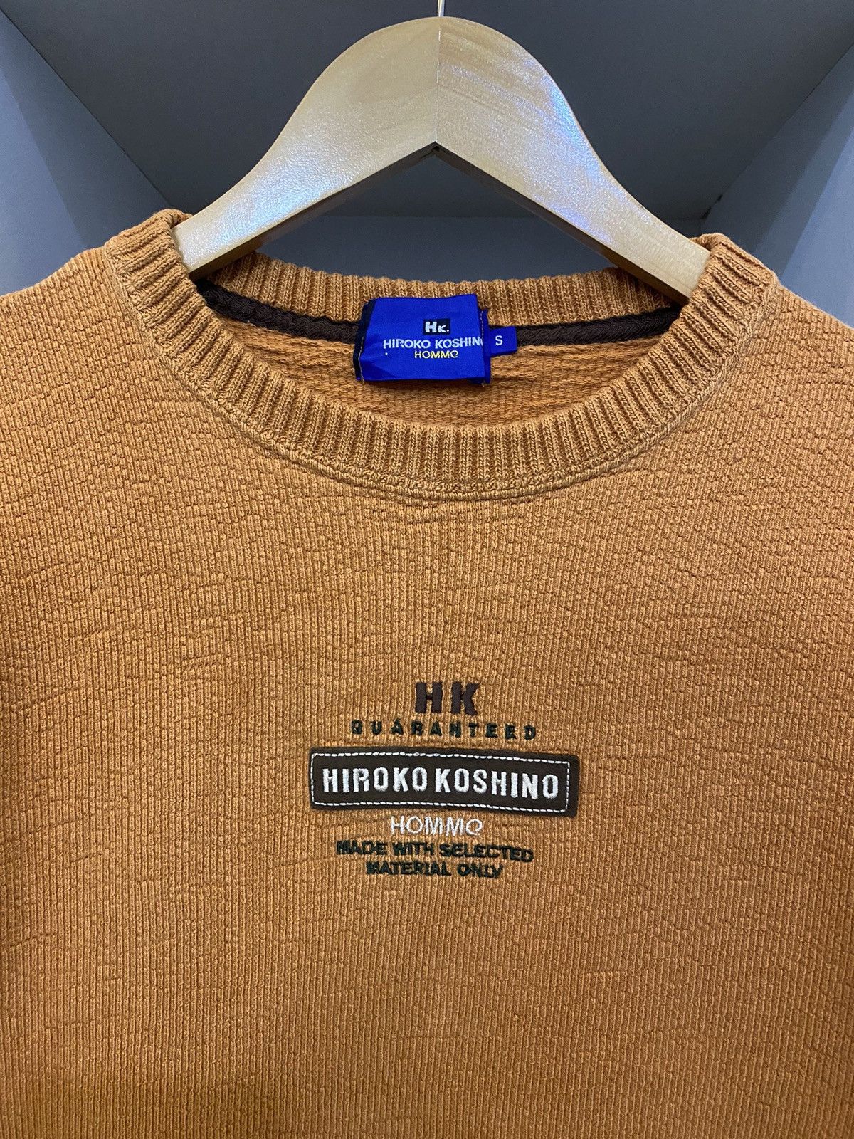 Hiroko Koshino Homme × Vintage Vintage Hiroko Koshino Sweatshirt Size US S / EU 44-46 / 1 - 2 Thumbnail