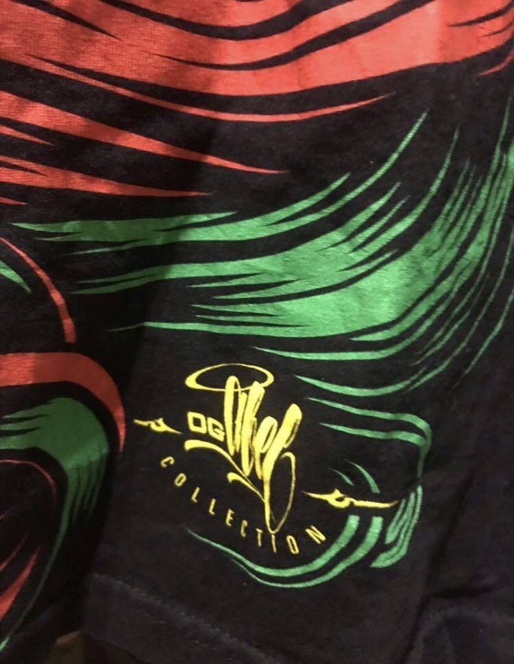 Obey Vintage Obey collection Big Print Lion Rasta Tshirt Size US XL / EU 56 / 4 - 5 Thumbnail