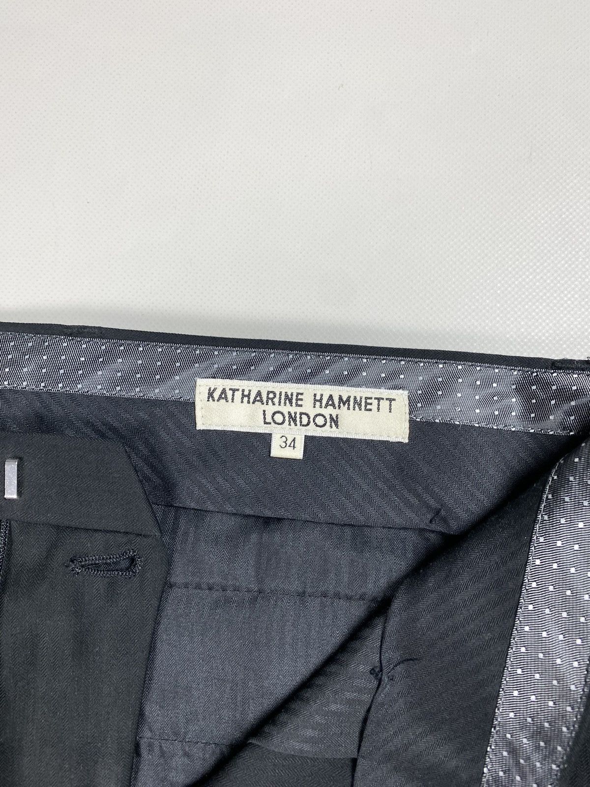 Katharine Hamnett London × Vintage Katharine Hamnett vintage men’s dress pants trousers size 34 Size US 34 / EU 50 - 13 Thumbnail
