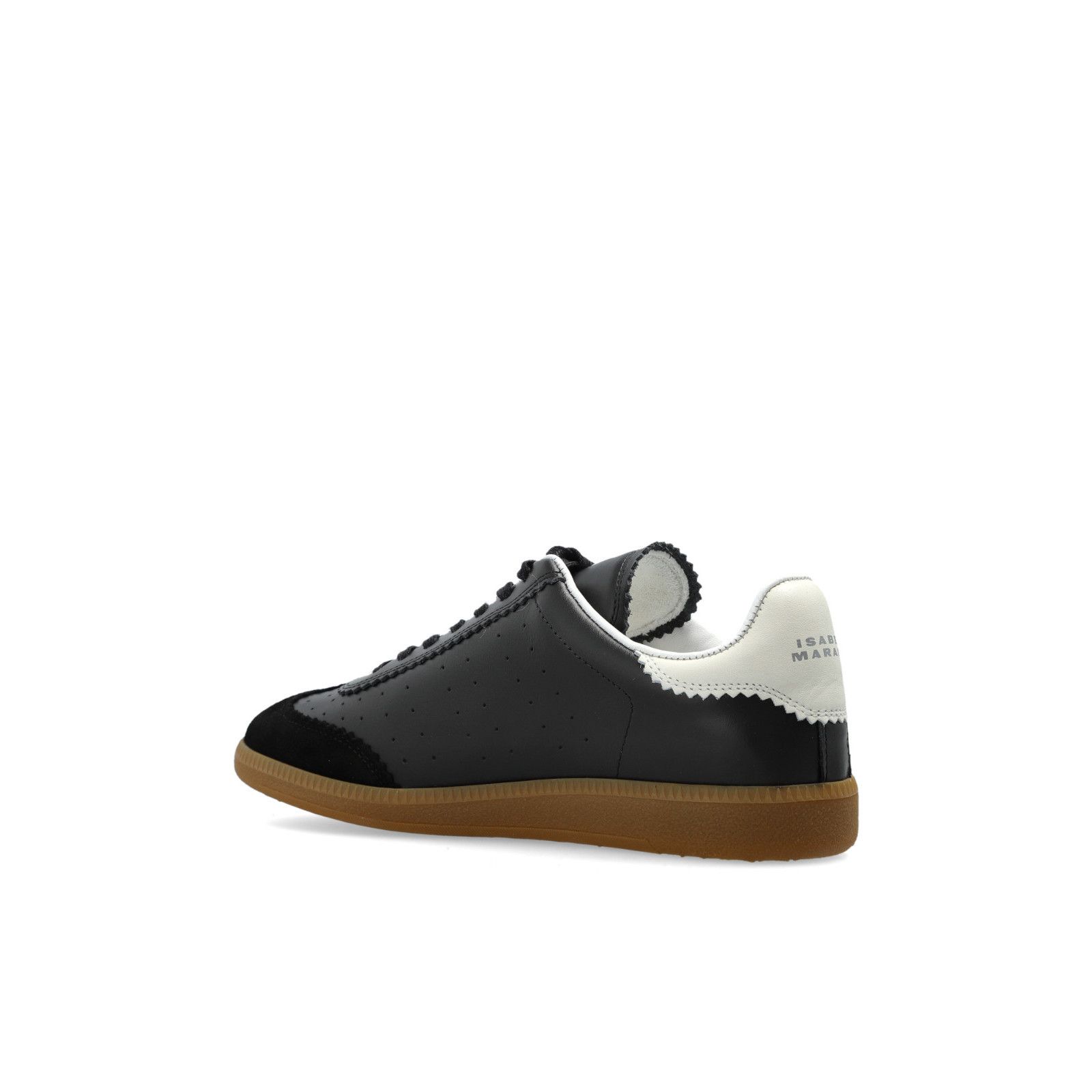 Isabel Marant ISABEL MARANT Bryce Black Leather Sneakers New & Authentic ( Size US 10 / IT 40 - 3 Thumbnail