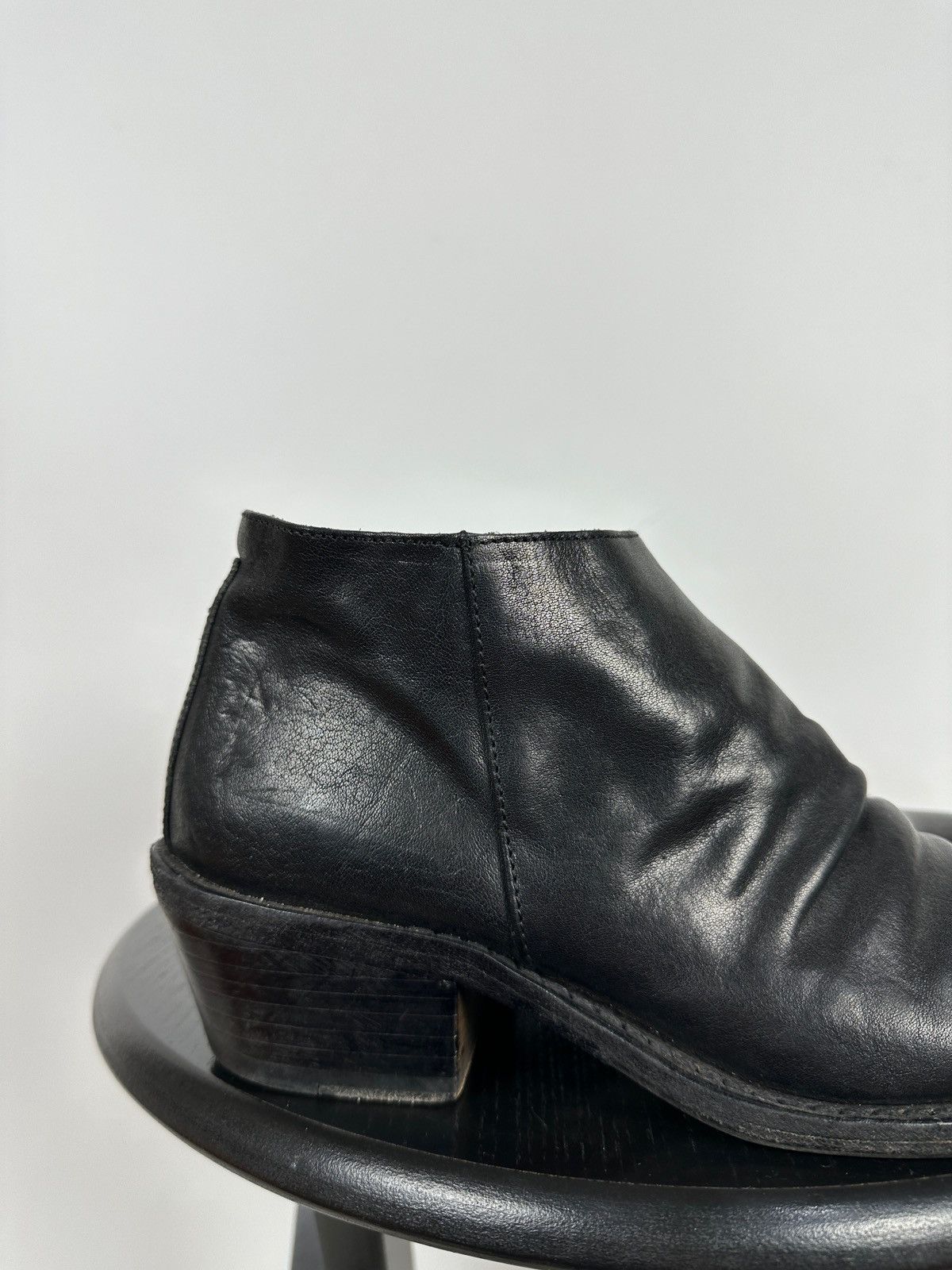 Fiorentini + Baker Fiorentini + Baker Black Leather Zip Ankle Boots Size US 8 / IT 38 - 13 Thumbnail