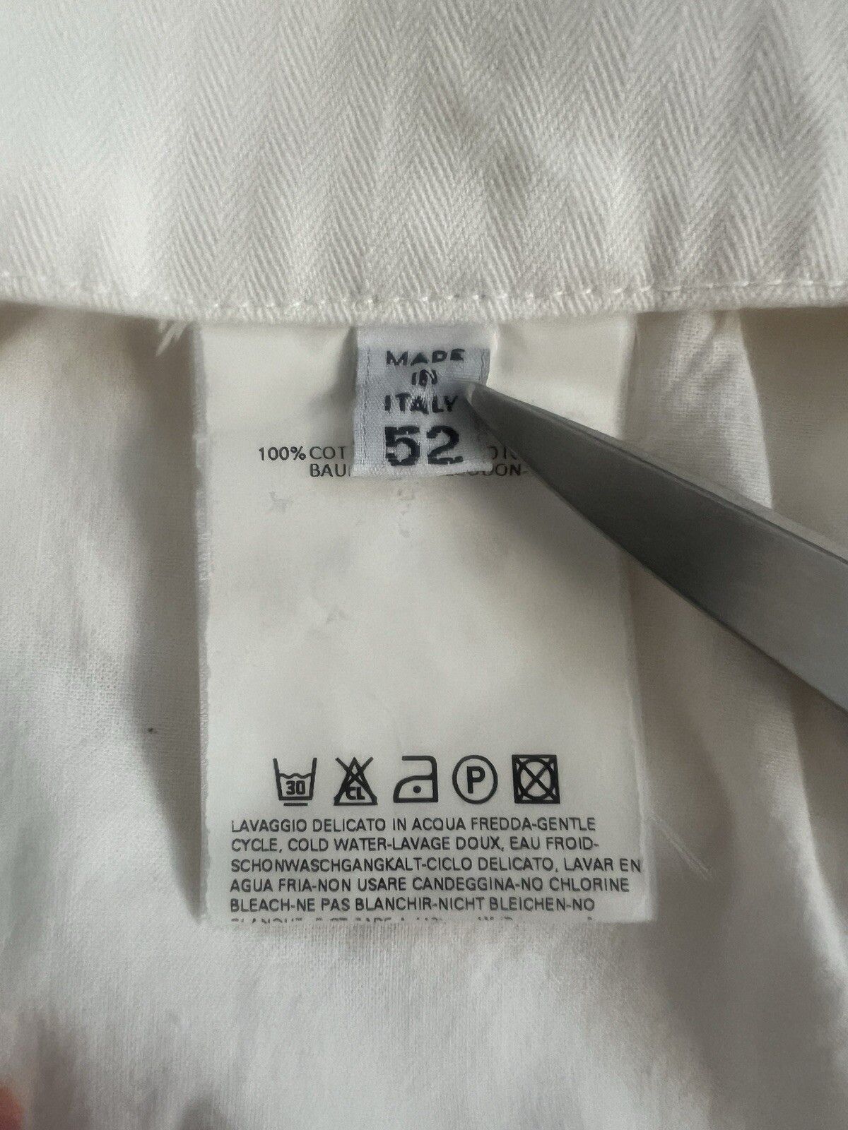 Maison Margiela Maison Margiela 10 Men’s White Safari Belt Jacket 2003 Size US L / EU 52-54 / 3 - 5 Thumbnail
