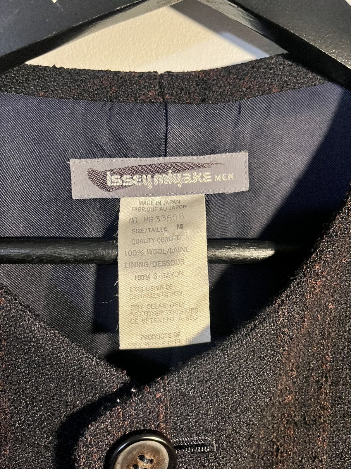 Issey Miyake Issey Miyake Men Vintage Wool Blazer Navy/Black Size 46R - 3 Thumbnail