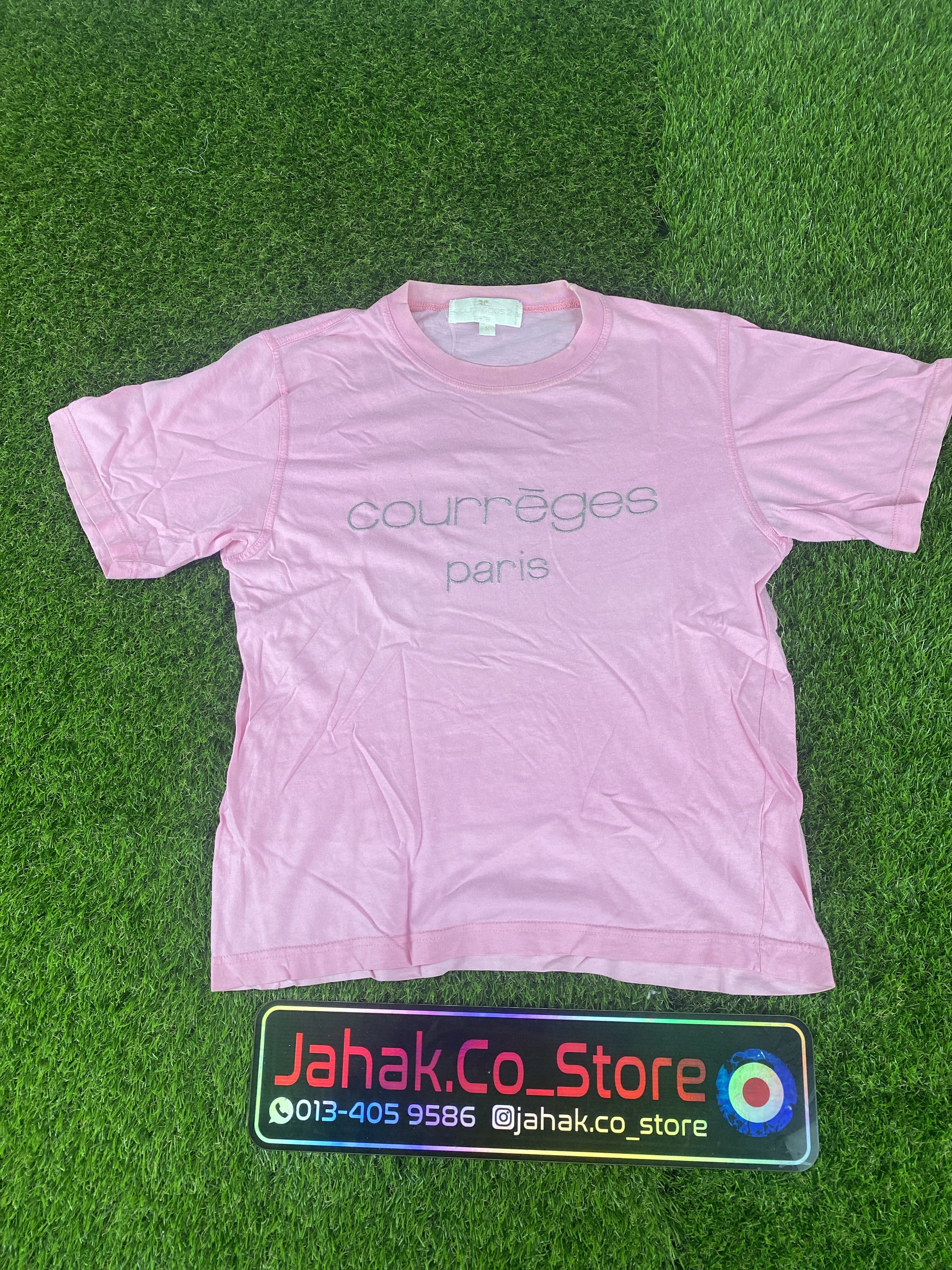 Courreges Courreges Paris Tshirt (T108) Size US S / EU 44-46 / 1 - 1 Thumbnail