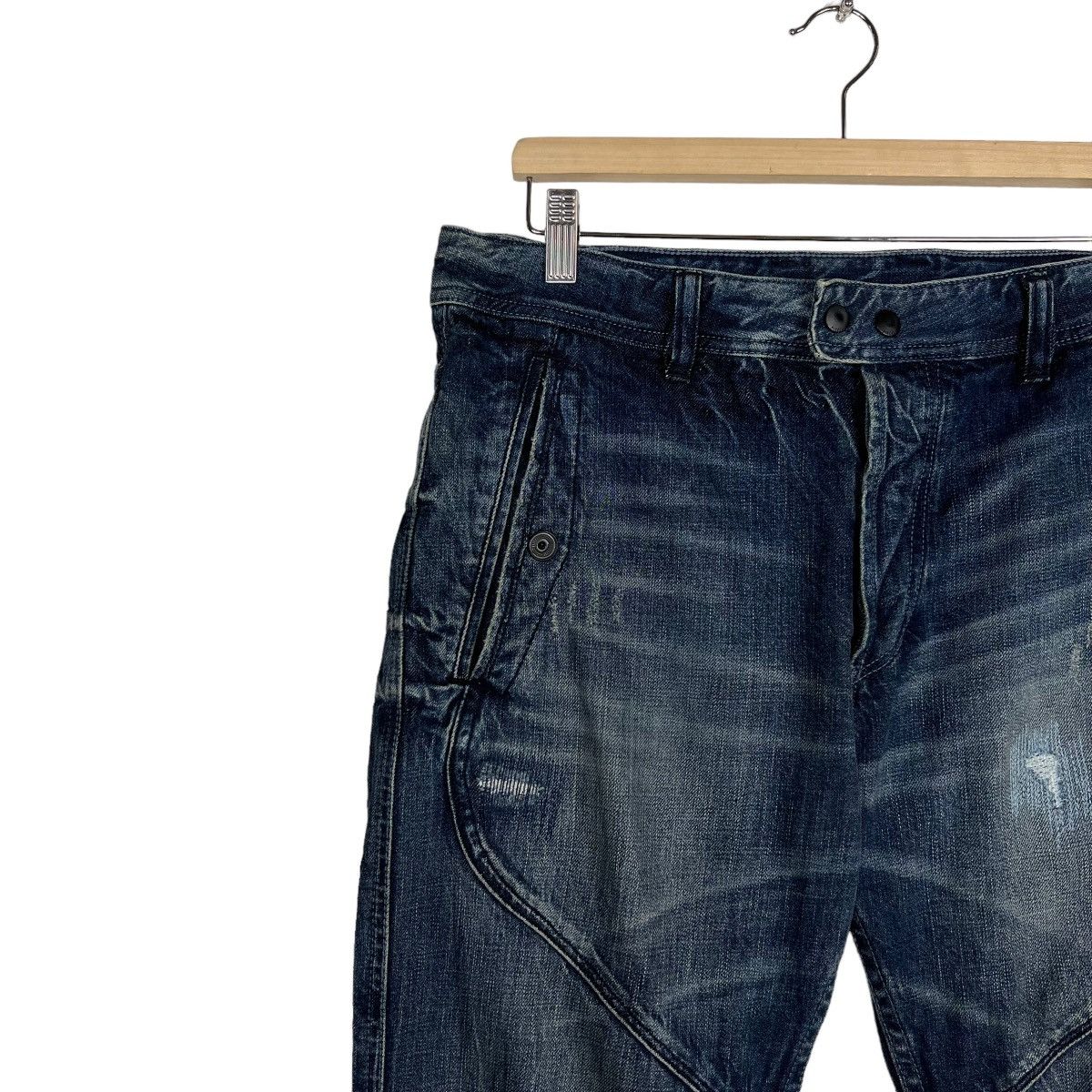 Diesel 🔥 DIESEL HYBRID BROKEN BORO DENIM Size US 34 / EU 50 - 6 Thumbnail