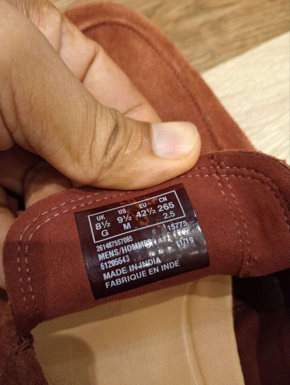 Clarks CLARKS CUSHION PLUS SUEDE LEATHER SHOES - BRICK SIZE 9.5 US Size US 9.5 / EU 42-43 - 10 Thumbnail