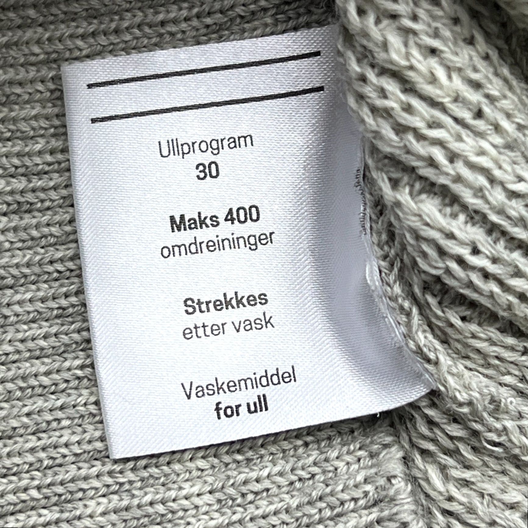 Vintage LANULLVA Womens Sweater Large Knit 1/4 Zip Beige Wool Turtleneck Thermal Pullover Knit Shirt Womens Size L / US 10 / IT 46 - 7 Thumbnail