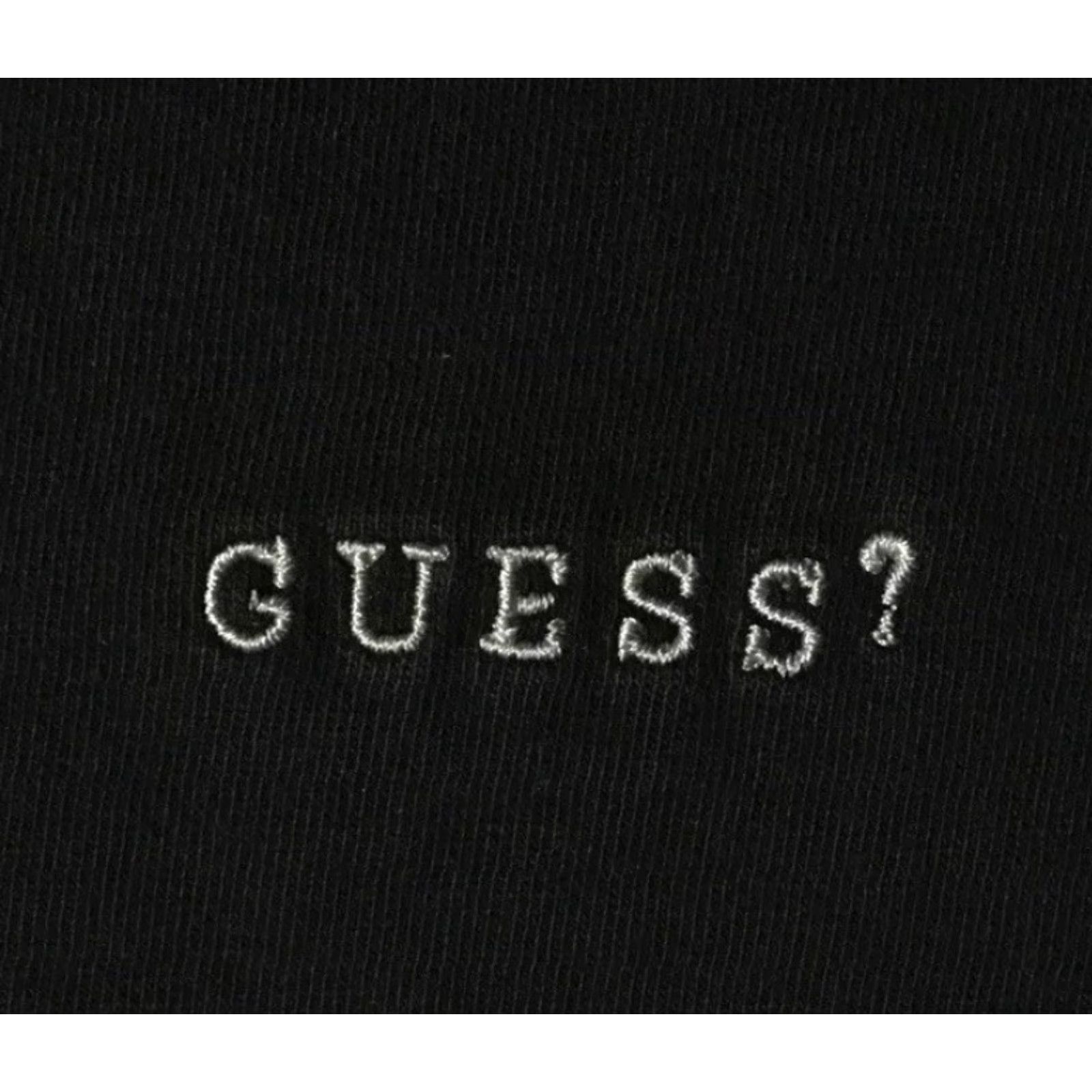 Vintage VINTAGE GUESS Shirt Men S Black 90s USA Distressed Faded Spellout Ringer 80s 90s Grunge Rock Surf Skate ASAP Size US S / EU 44-46 / 1 - 2 Thumbnail