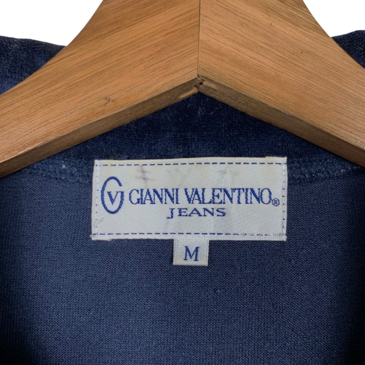 Gianni Valentino GIANNI VALENTINO Half Zip Long Sleeve Velvet Polos #1654-C74 Size US M / EU 48-50 / 2 - 13 Thumbnail