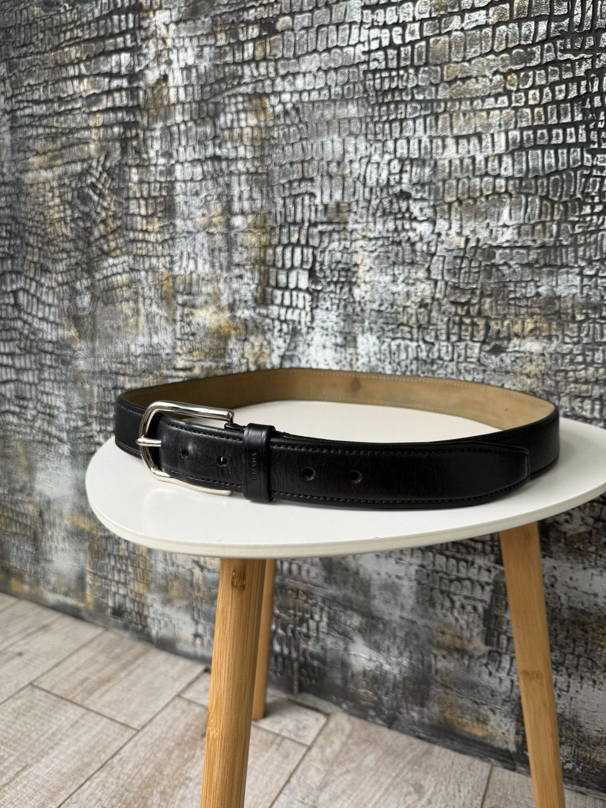 Prada Prada Belt Leather Black Size ONE SIZE - 4 Thumbnail