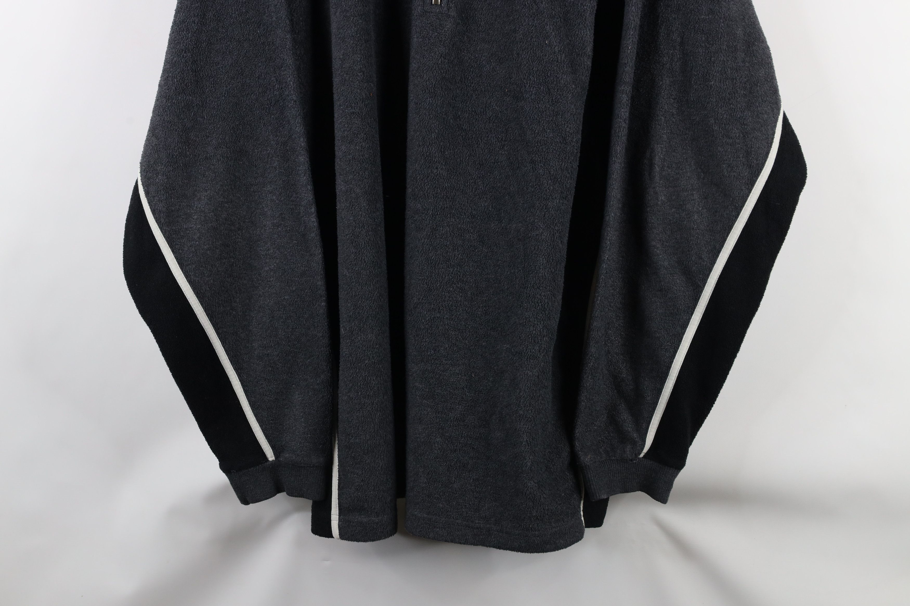 Fila × Vintage Vintage 90s Fila Spell Out Half Zip Fleece Pullover Sweater Size US XXL / EU 58 / 5 - 3 Thumbnail