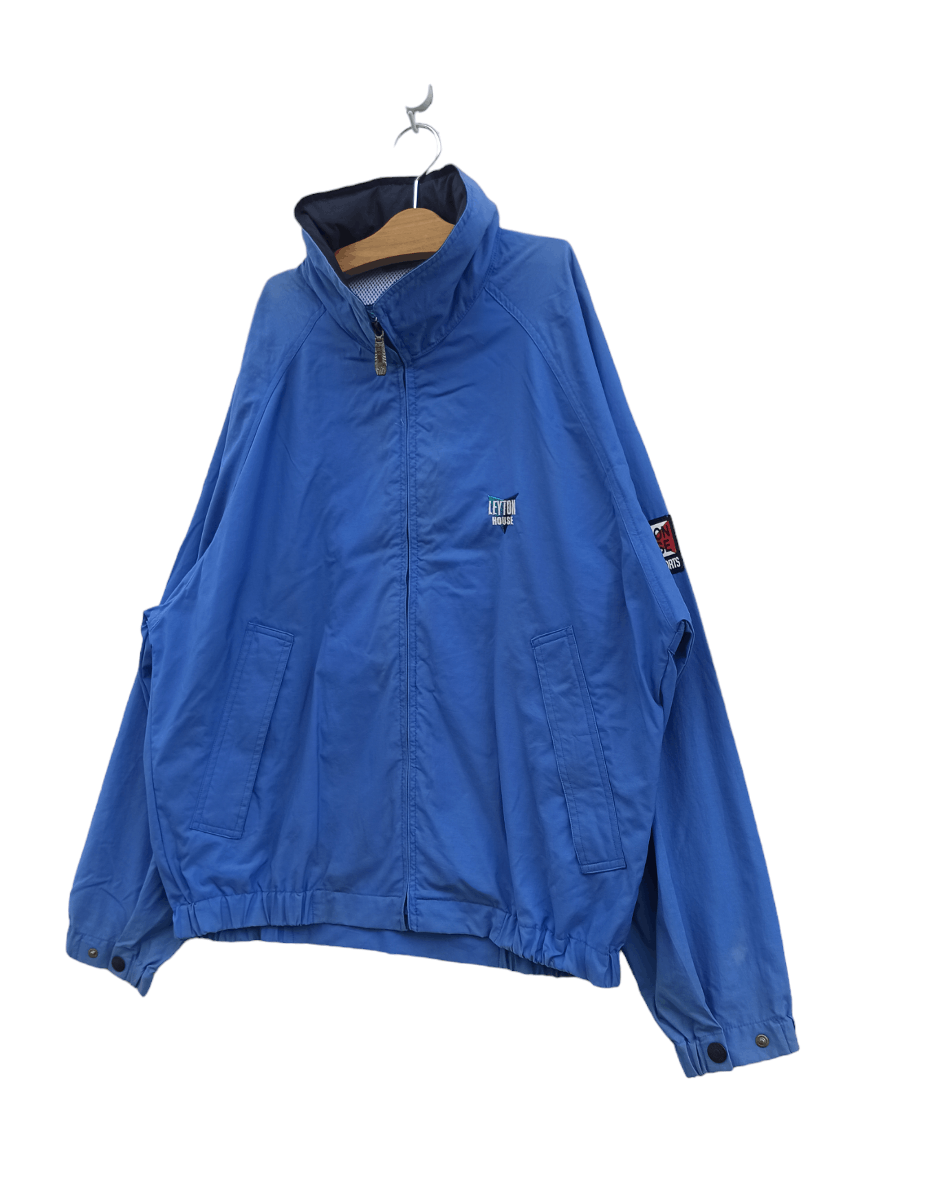 Japanese Brand × Vintage Vintage 90' Leyton House Marine Activities Sports Jacket Size US L / EU 52-54 / 3 - 2 Thumbnail