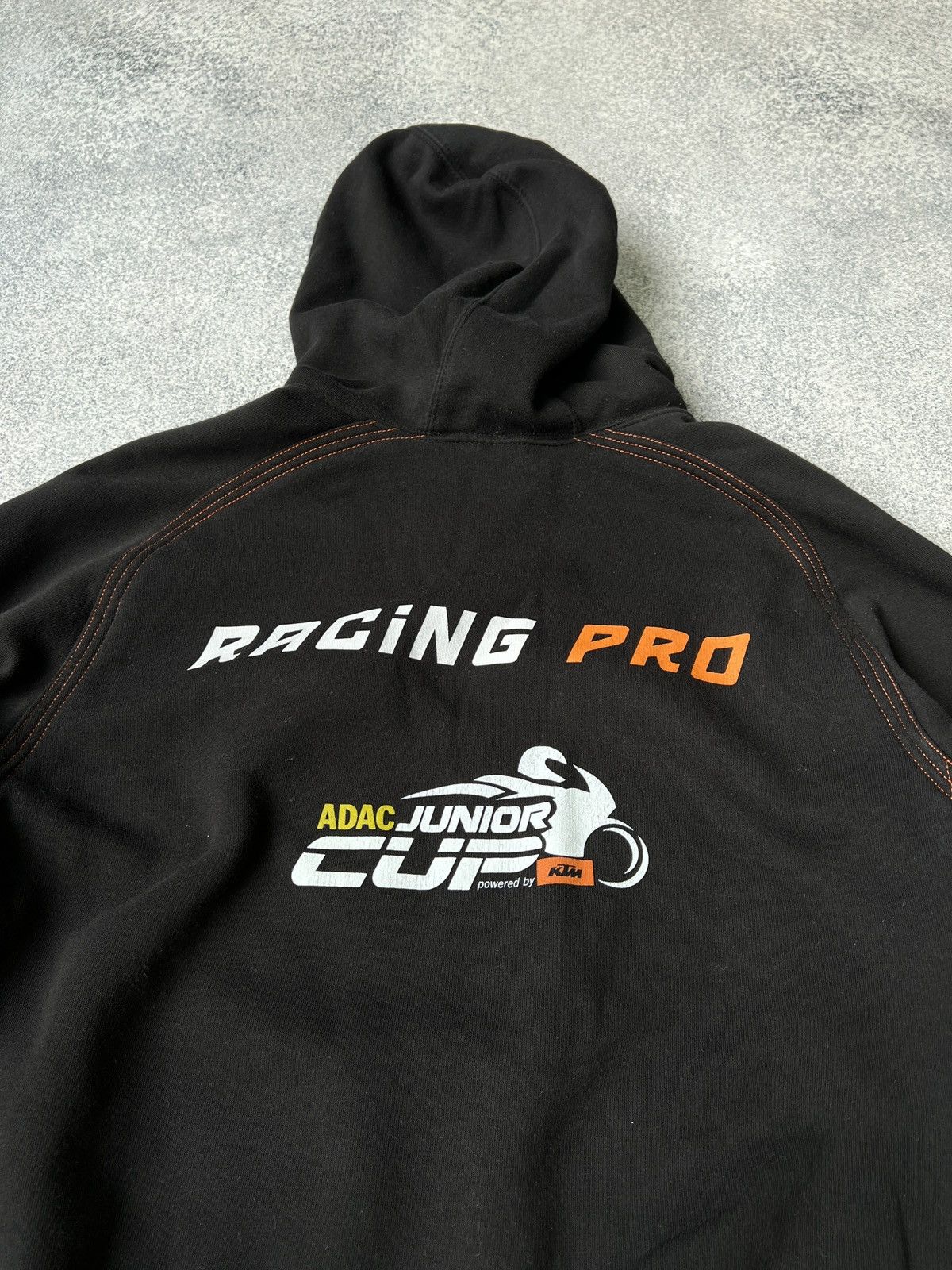 Vintage RARE Vintage KTM Moto Racing Big Logo Hoodie Size US M / EU 48-50 / 2 - 12 Thumbnail