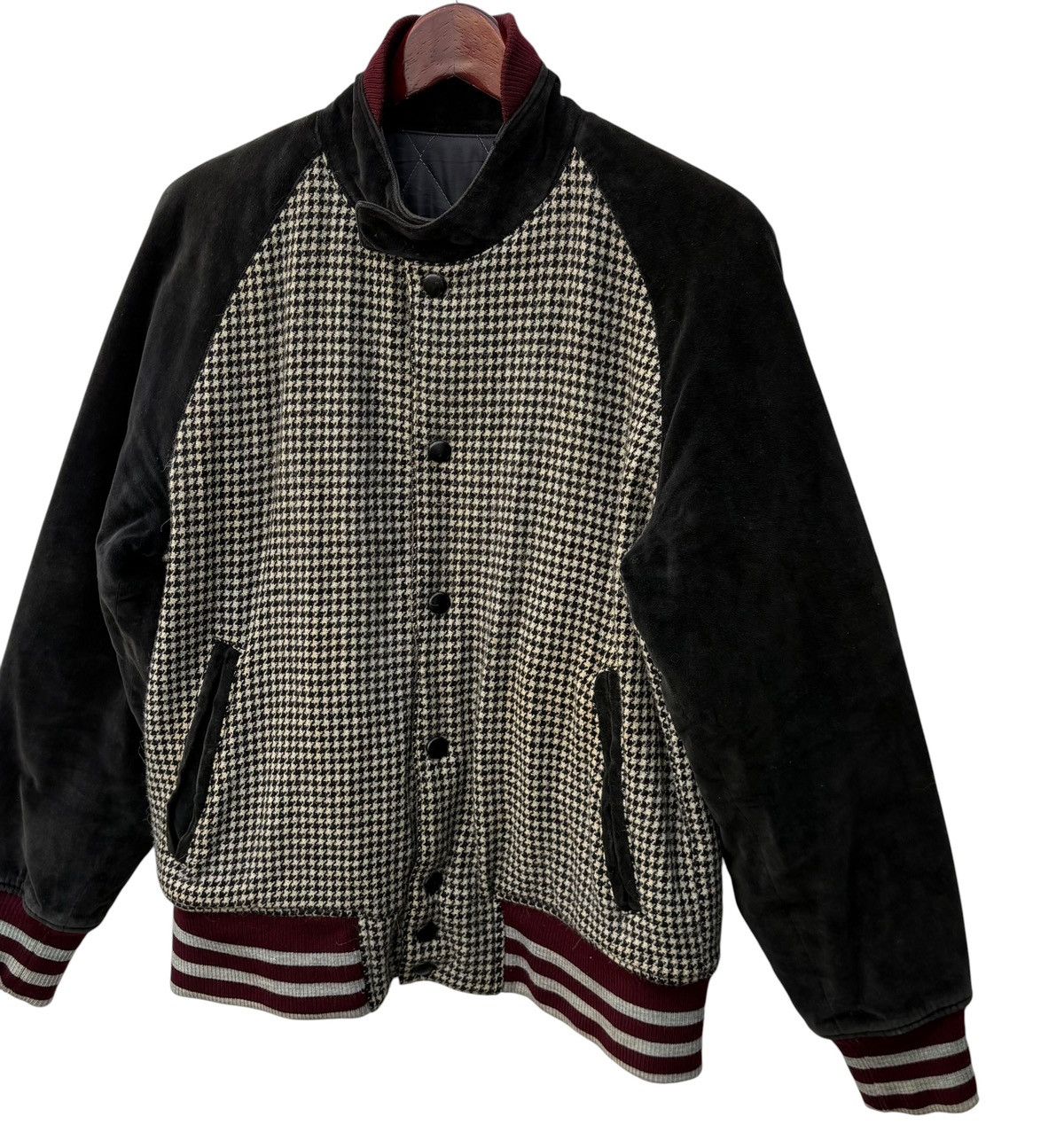 PPFM Vintage Y2K PPFM Japan Wool Varsity Jacket Size US S / EU 44-46 / 1 - 5 Thumbnail