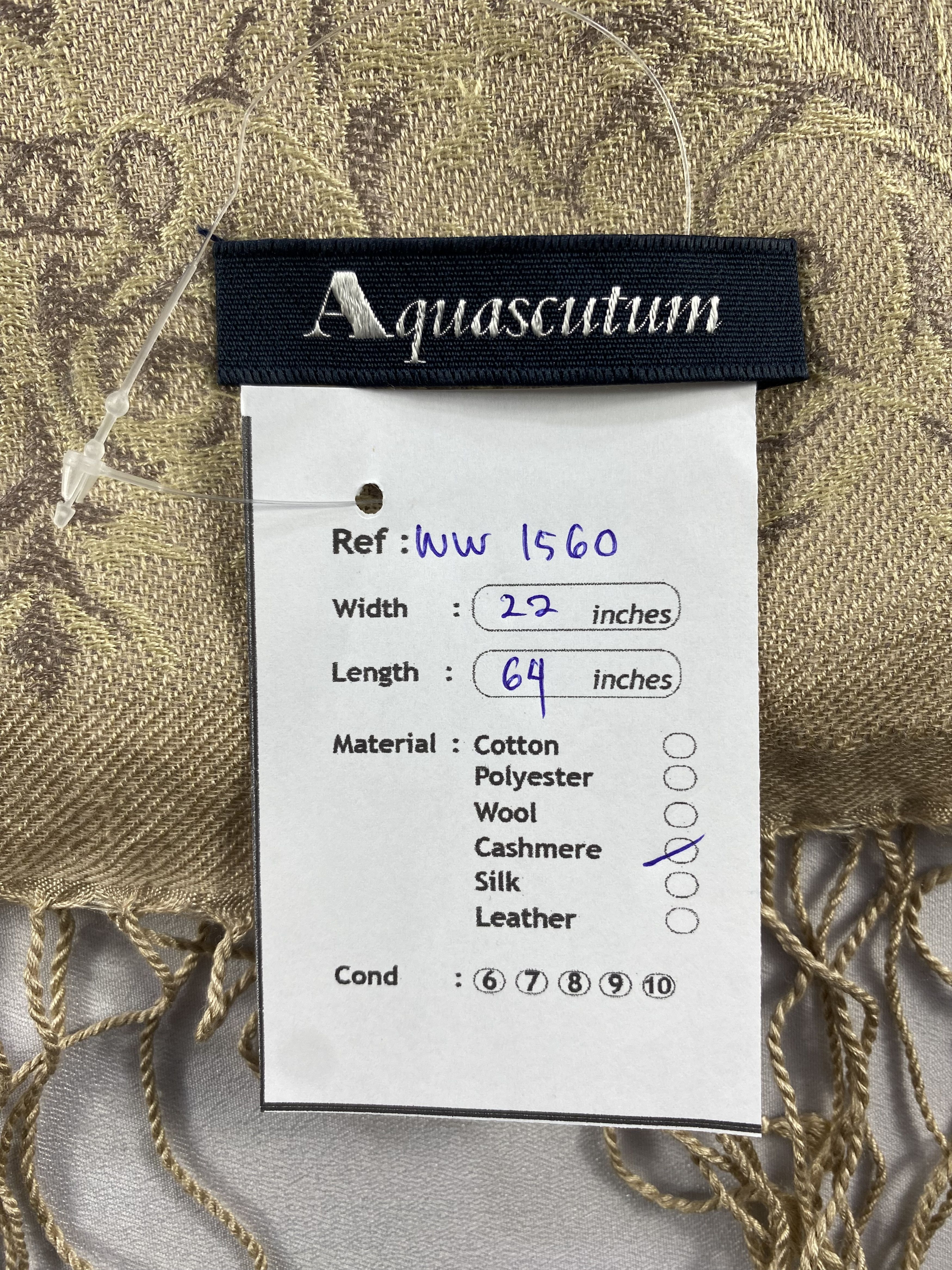 Aquascutum Aquascutum Scarf / Muffler / Neckwear - WW1560 Size ONE SIZE - 9 Thumbnail