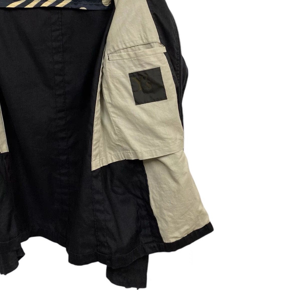 Yohji Yamamoto Yohji Yamaoto Y’s for Men Deconstructed Dual-Zip Jacket Size US S / EU 44-46 / 1 - 5 Thumbnail