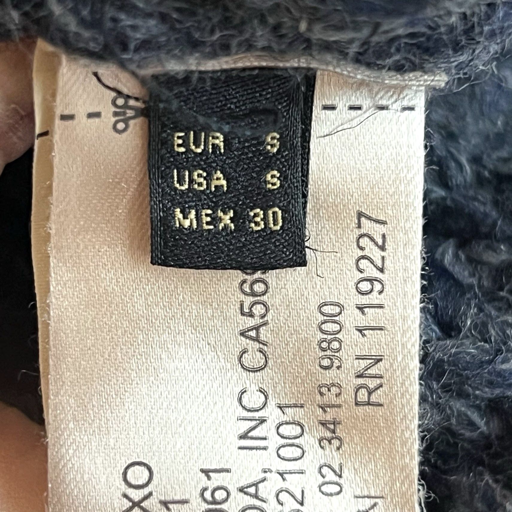 Massimo Dutti Massimo Dutti Wool Blend Cable Knit Sweater Womens Sioze S Blue Size S / US 4 / IT 40 - 6 Thumbnail