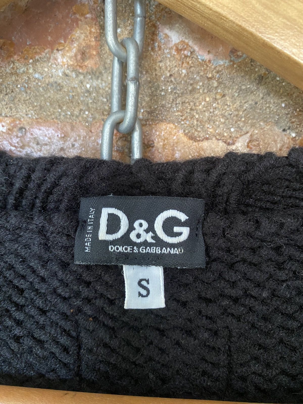 Dolce & Gabbana Vintage Dolce & Gabbana crop knit Size S / US 4 / IT 40 - 10 Thumbnail