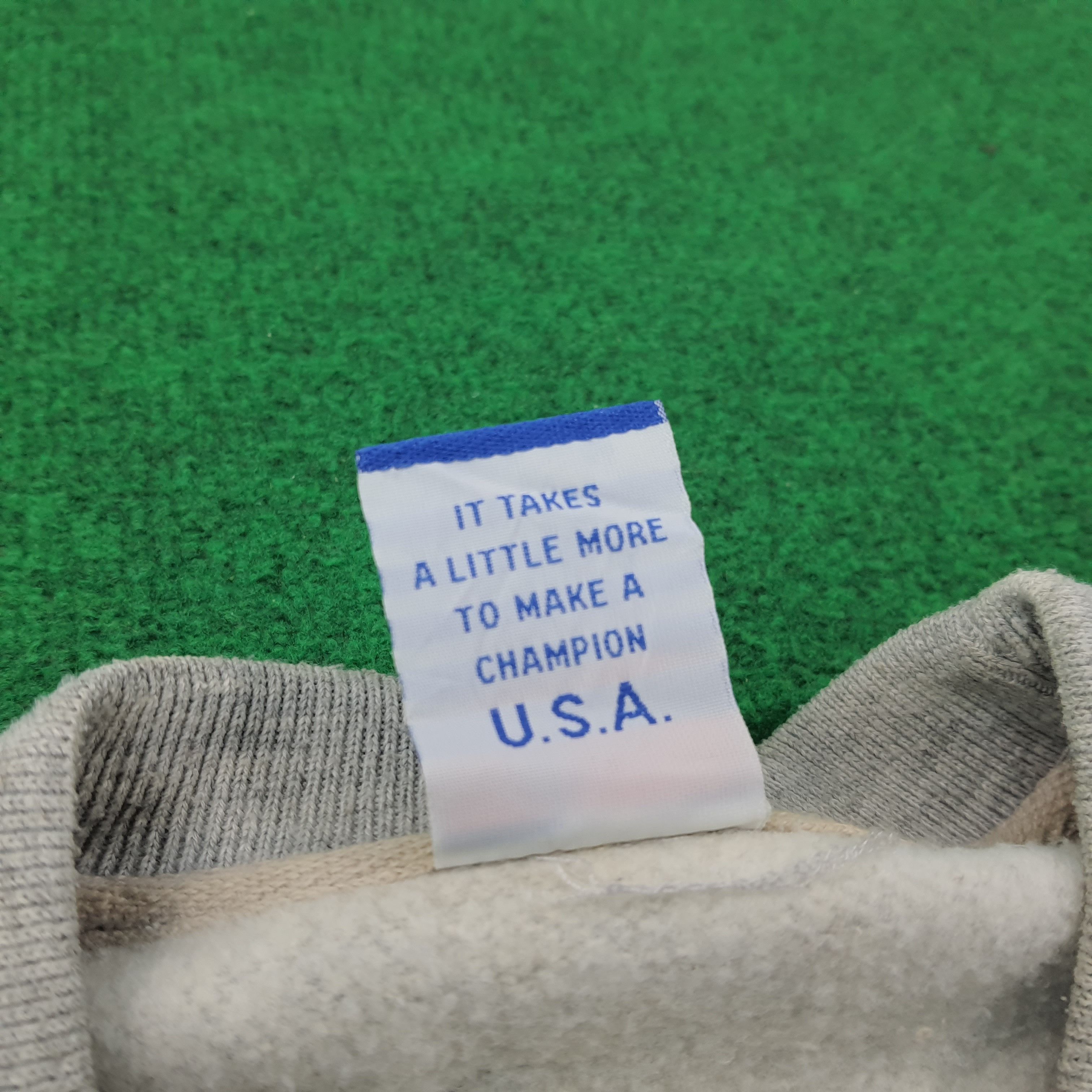 Champion × Vintage Vintage Champion USA Spell Out Raglan Sweatshirt C230N15 Size US M / EU 48-50 / 2 - 7 Thumbnail