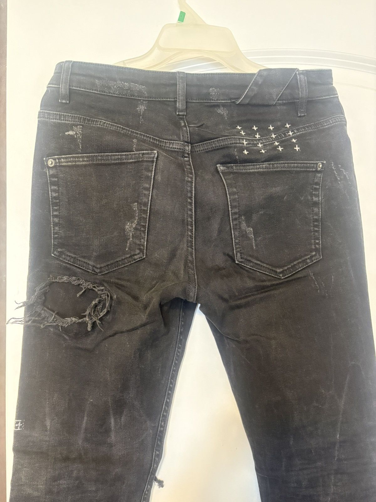 Ksubi Ksubi Chitch Boneyard Black Size US 30 / EU 46 - 2 Thumbnail