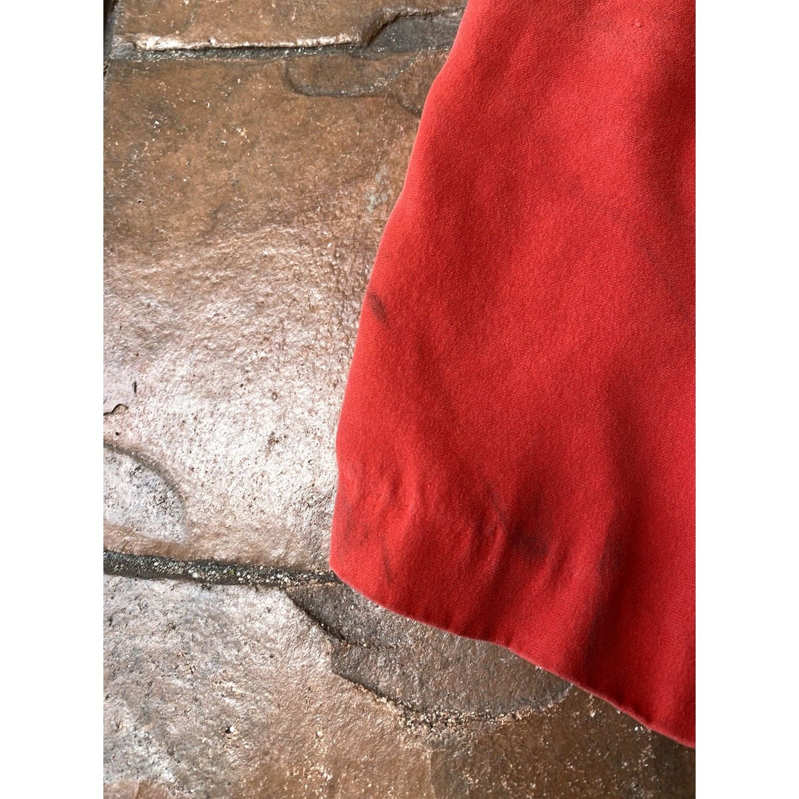 Rebecca Minkoff VINTAGE Rebecca Minkoff High Rise Short Shorts Womens 10 Red Size 28" / US 6 / IT 42 - 6 Thumbnail