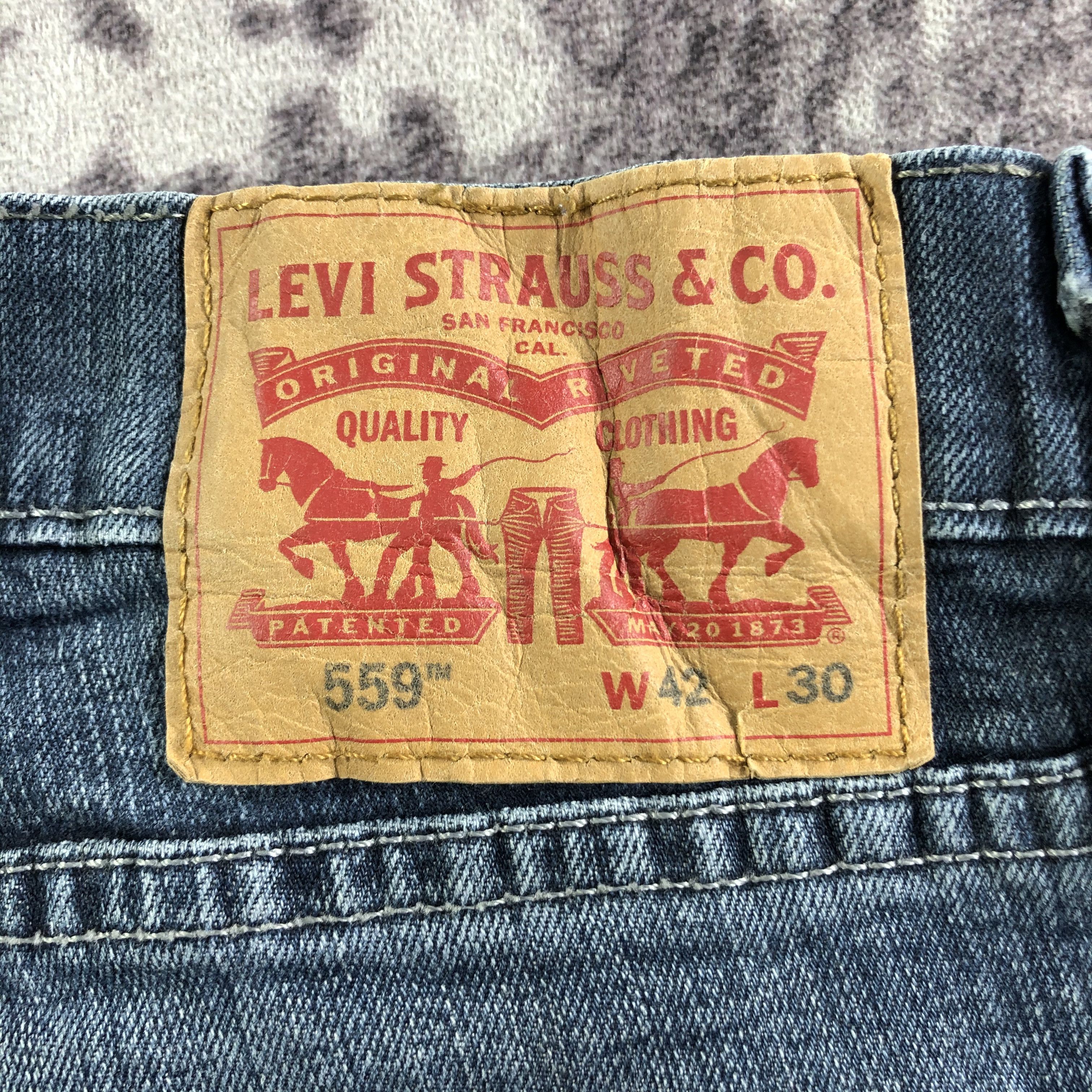 Levi's × Vintage Vintage Blue Wash Levis 559 Jeans-JM3402 Size US 44 / EU 60 - 5 Thumbnail