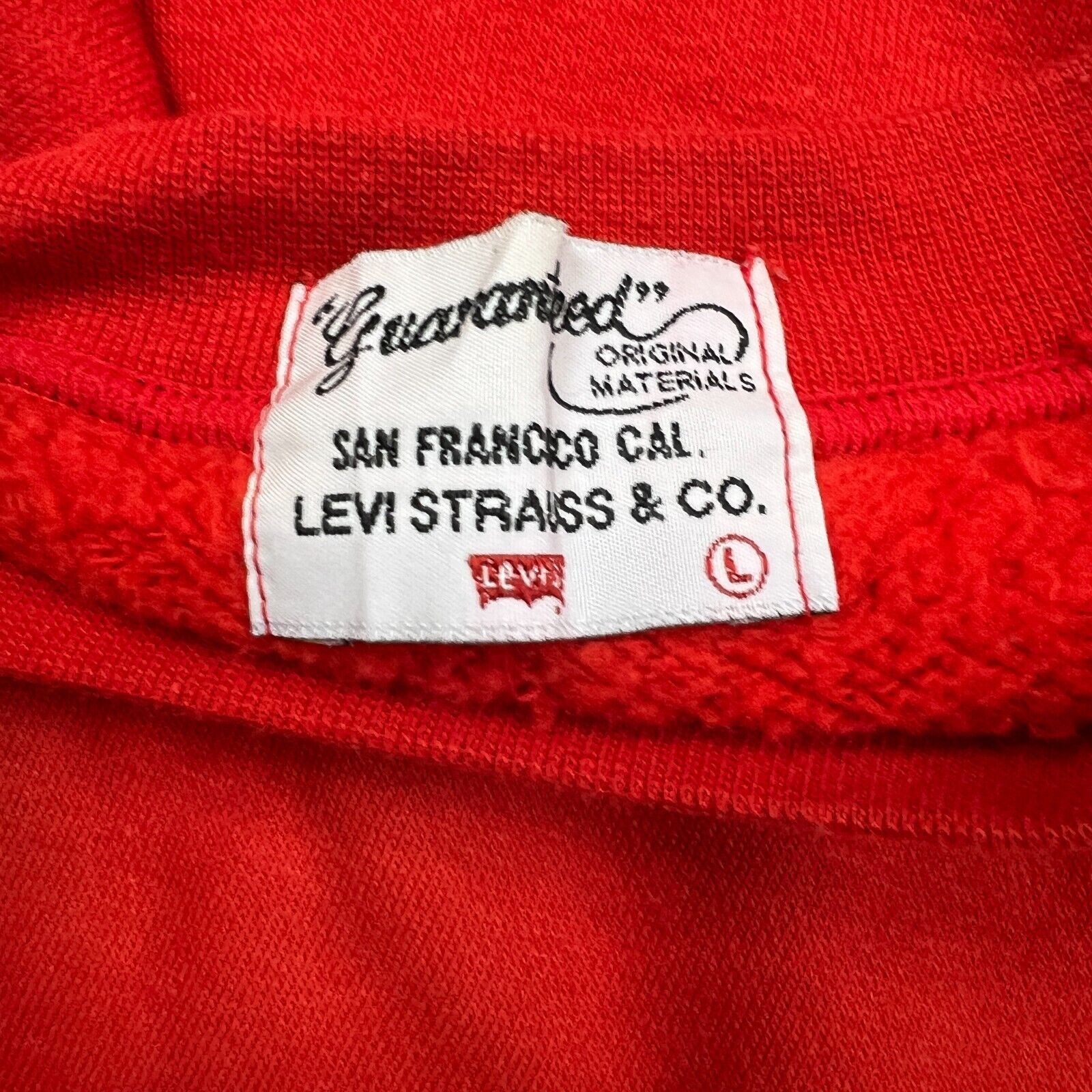 Japanese Brand × Levi's × Vintage Vintage Levi's Sweatshirt Spell Out Japanese 90s Pullover Size US M / EU 48-50 / 2 - 6 Thumbnail