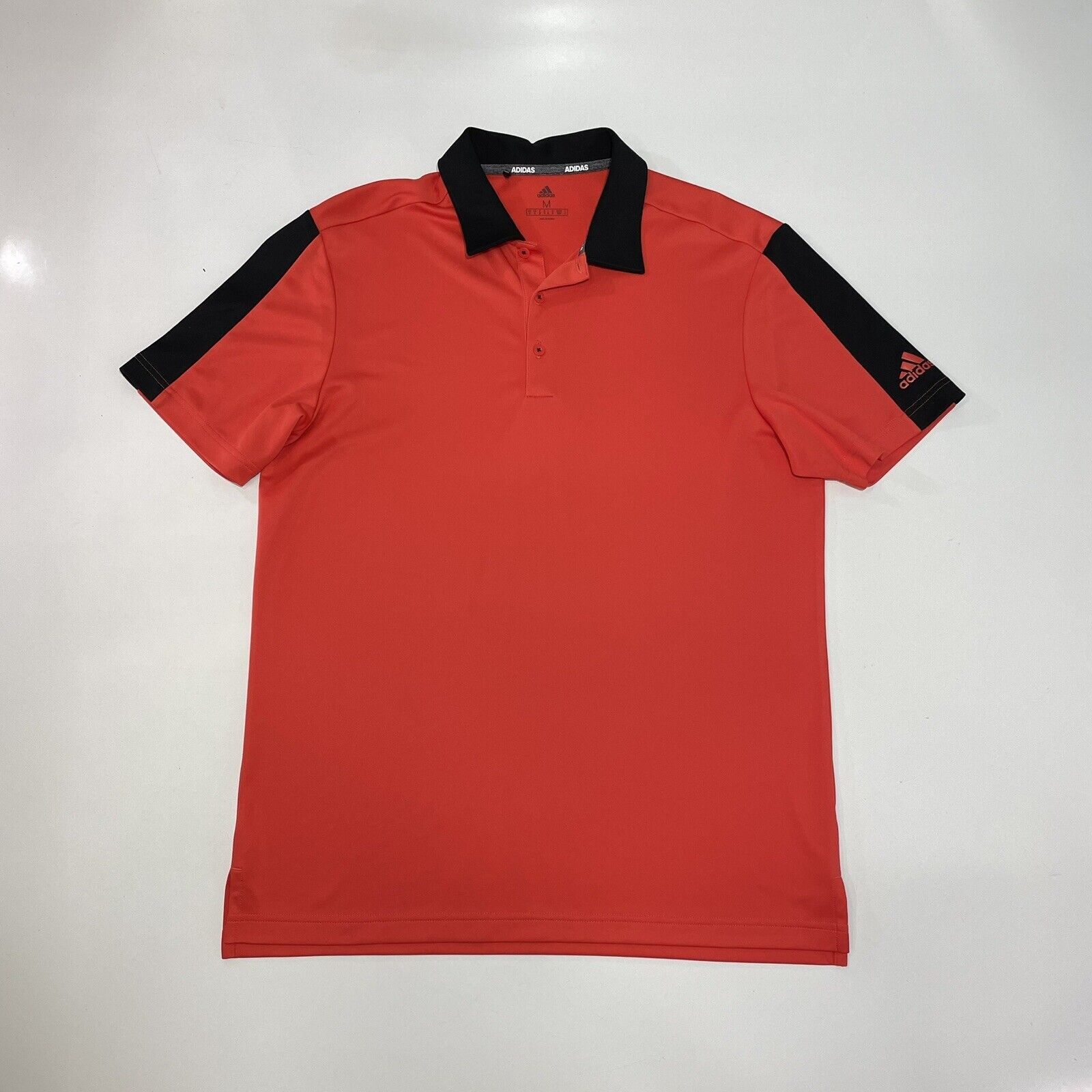 Adidas Adidas Men’s Athletic Polo Shirt Red Black Climalite Golf M Size US M / EU 48-50 / 2 - 1 Thumbnail