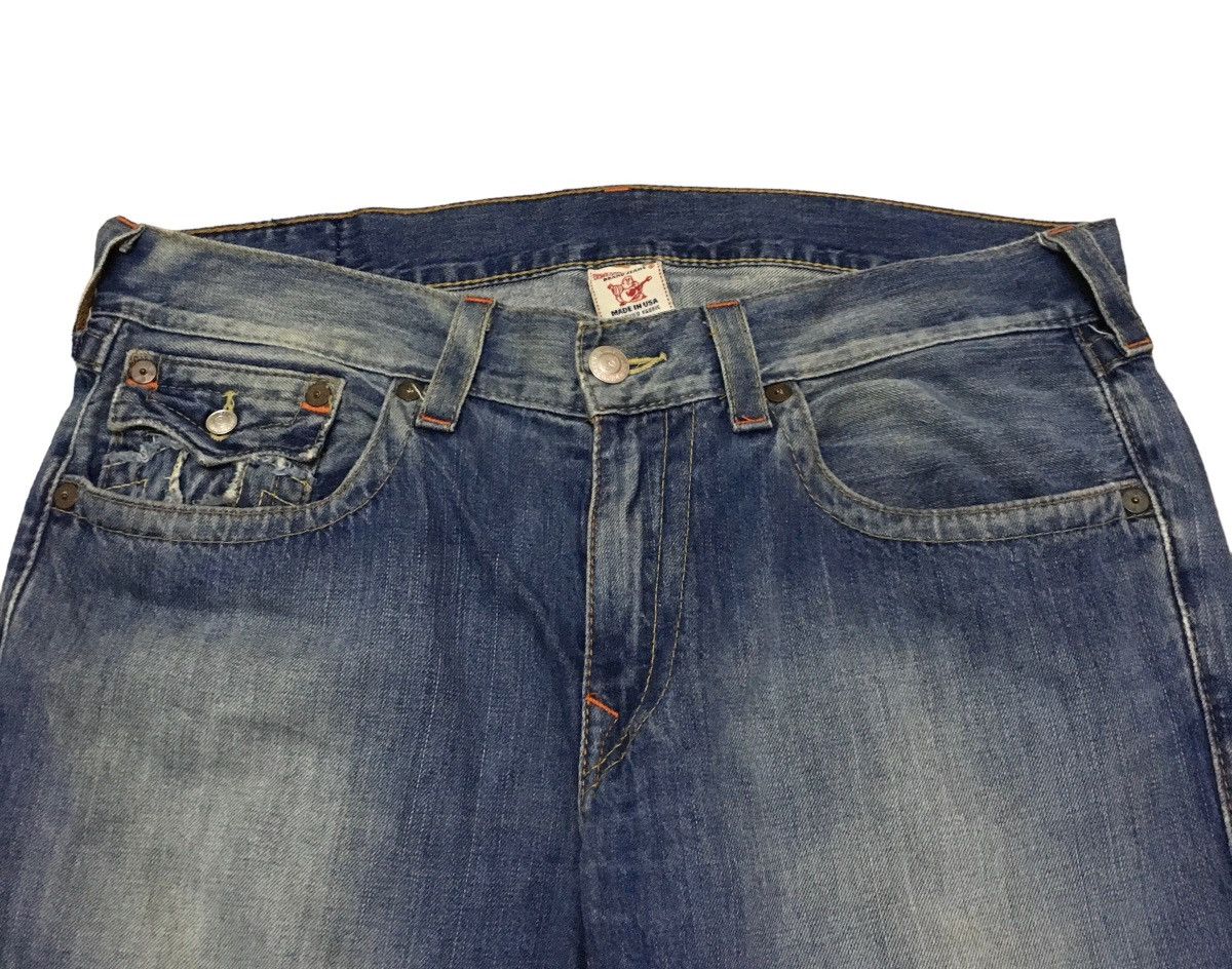 True Religion Rare Design Vintage Brand True Religion Flared Jeans 1990s Size US 36 / EU 52 - 4 Thumbnail