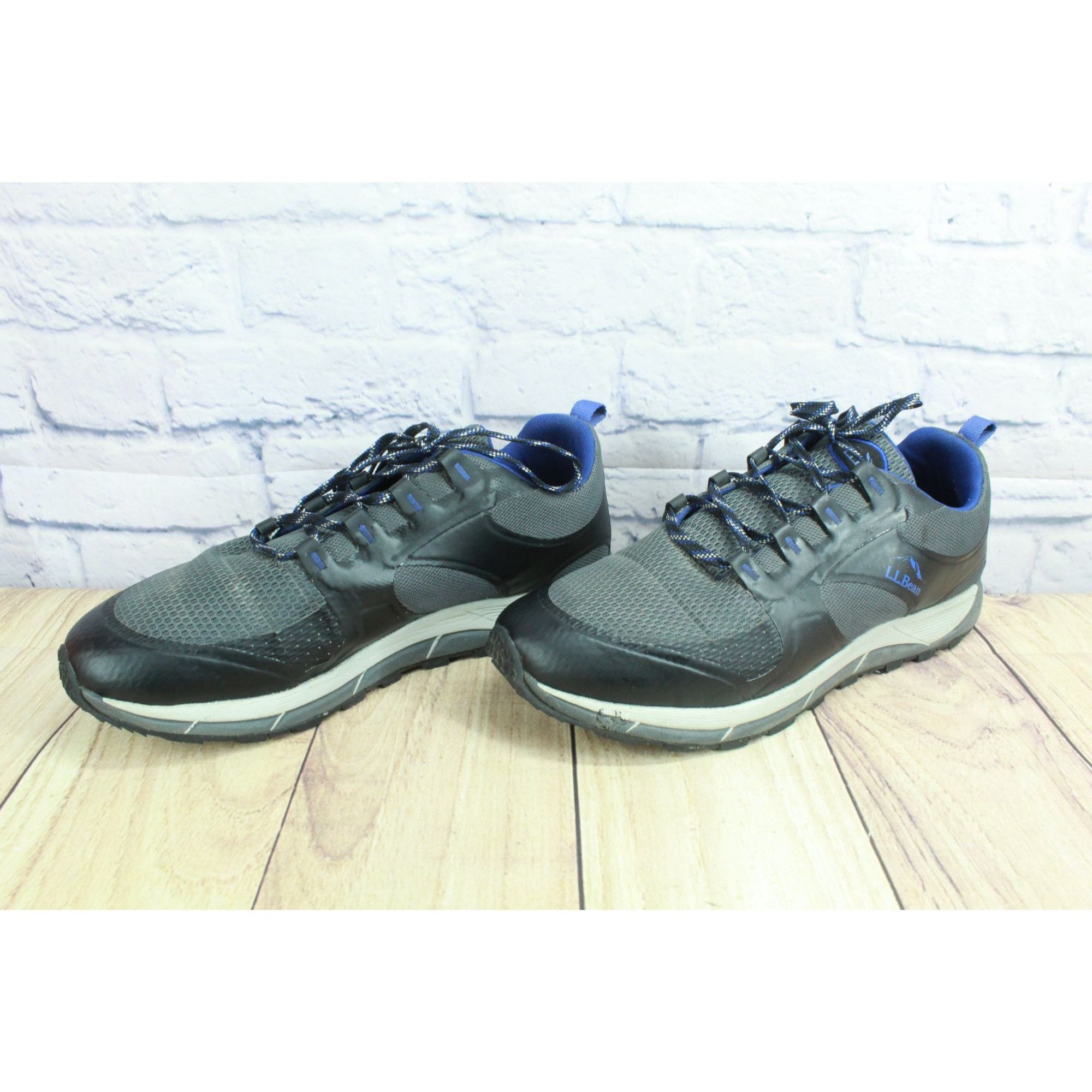 L.L. Bean LL Bean North Peak Trail Shoes Gray Mesh Lace Men's US 14 M Size US 14 / EU 47 - 2 Thumbnail