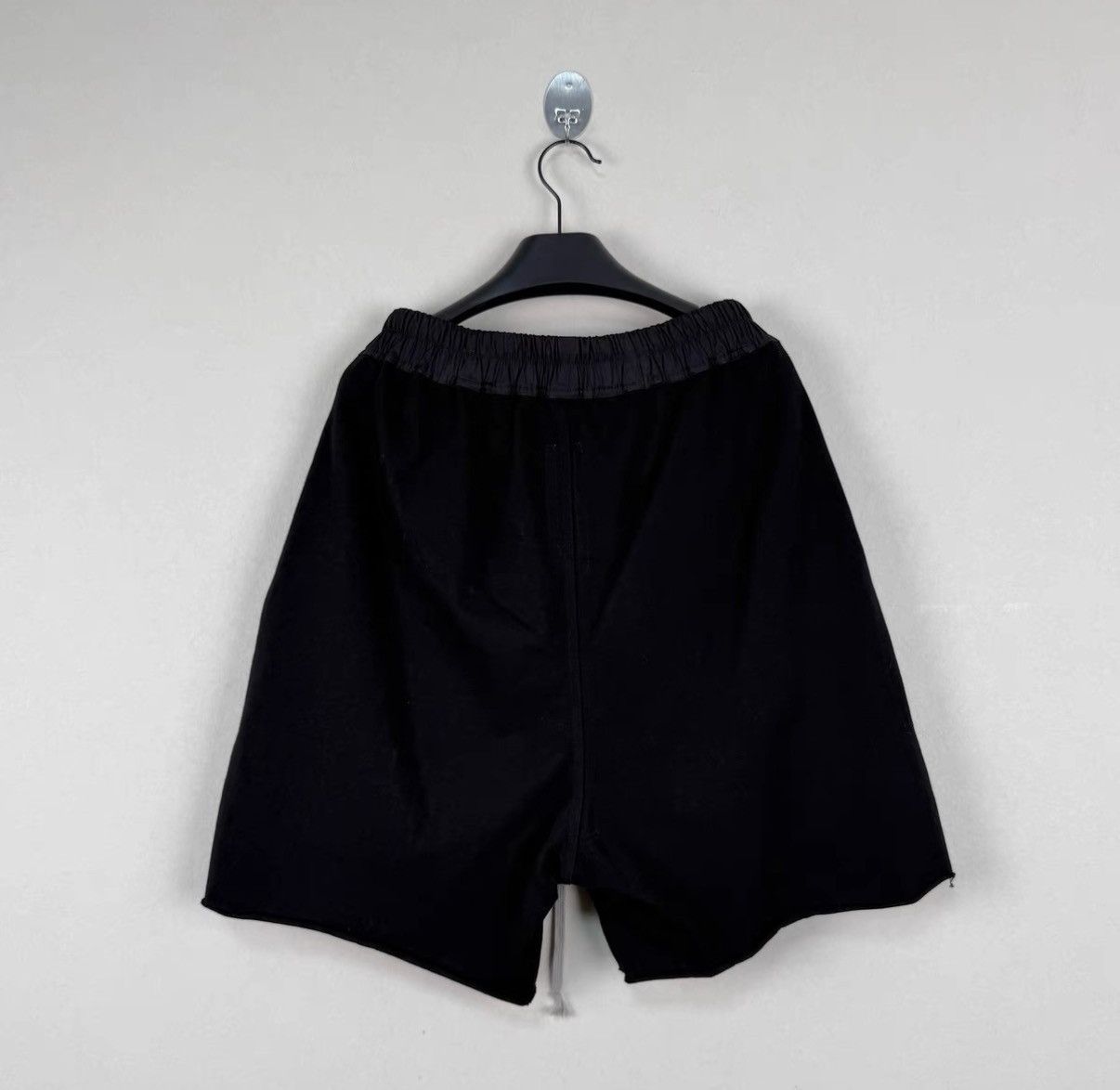 Rick Owens Rick Owens Mainline Black Side-Slit Hem Boxing Shorts Size US 36 / EU 52 - 3 Thumbnail