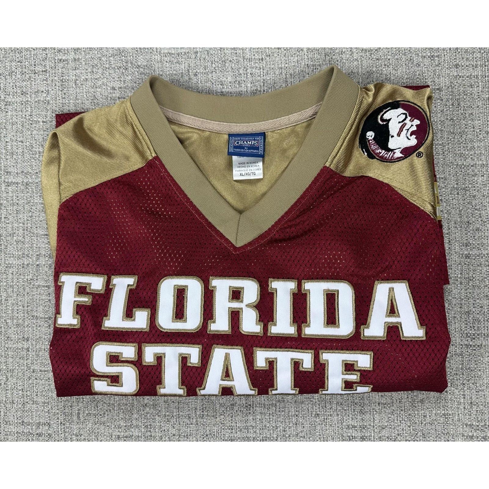 Champs Sport Florida State Seminoles Jersey XL Sewn Mesh 28 Champs Sports Size US XL / EU 56 / 4 - 14 Thumbnail