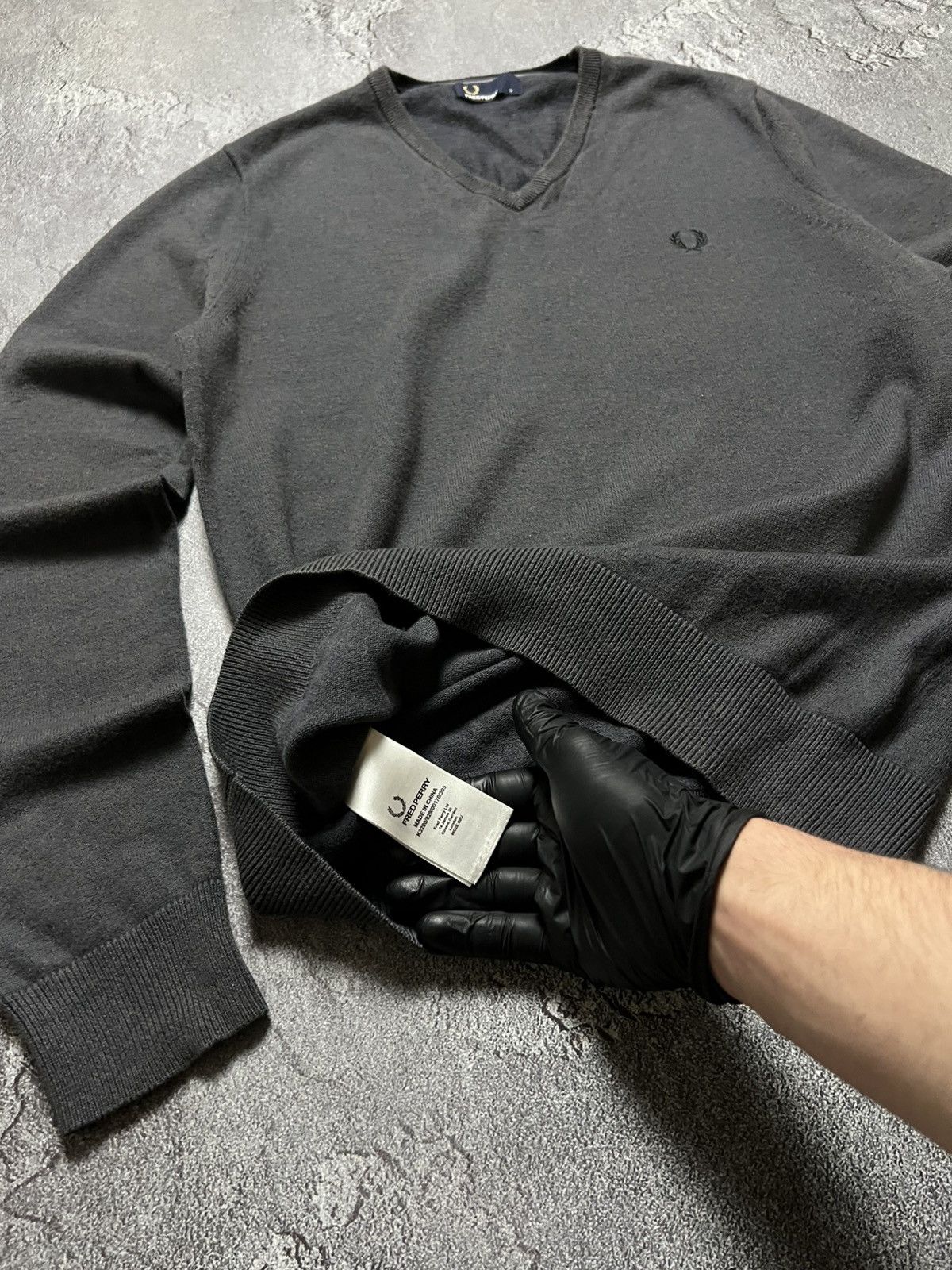 Fred Perry Vintage Fred Perry Long Sleeve Pullover Big Logo Casual M Size US M / EU 48-50 / 2 - 6 Thumbnail