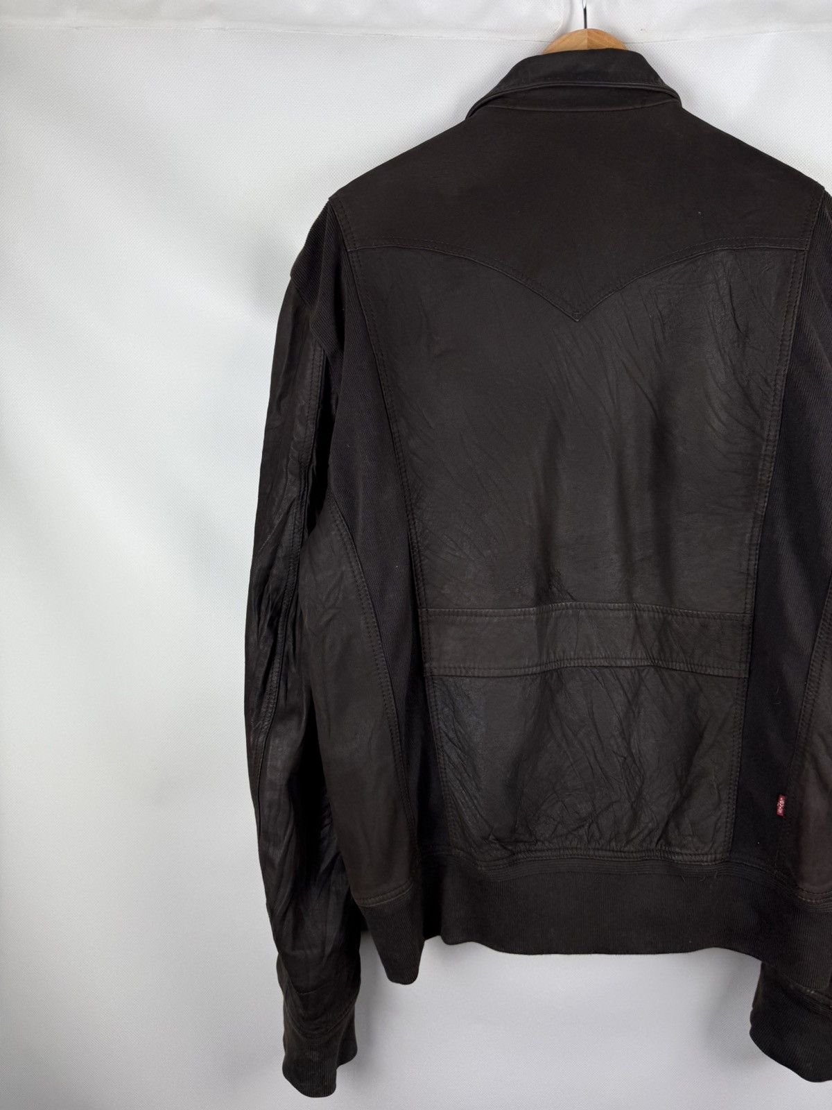 Levi's Levi’s Type A-2 Men’s Flight Leather Bomber Jacket Size XL Size US XL / EU 56 / 4 - 14 Thumbnail