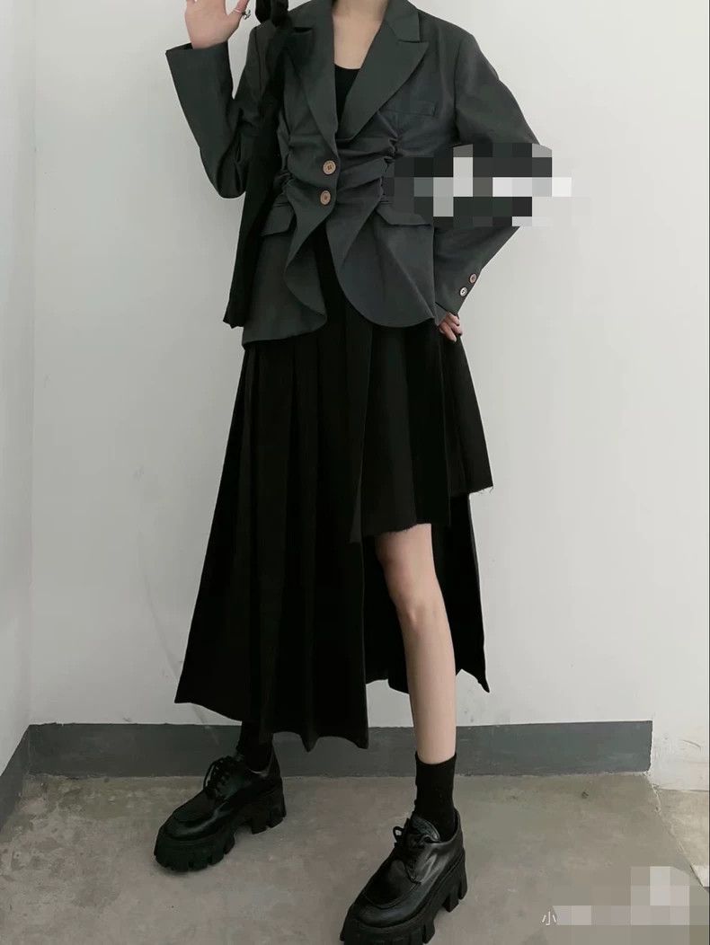Comme des Garcons Comme Des Garcons size S Irregular pleated skirt Size 23" - 8 Thumbnail