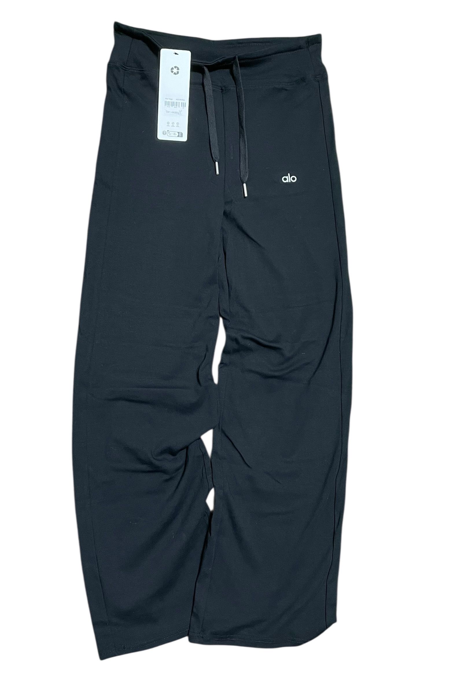 Alo Yoga NWT Alo Yoga Women's Medium Black Baggy Sweatpants Lounge Size 30" / US 8 / IT 44 - 9 Thumbnail