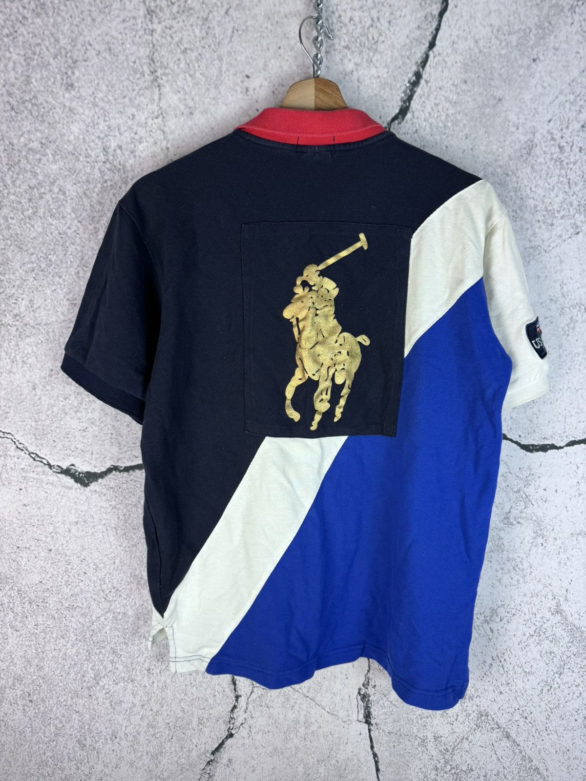 Polo Ralph Lauren Ralph Lauren Polo 2010 US Open Rugby Shirt Size US M / EU 48-50 / 2 - 2 Thumbnail