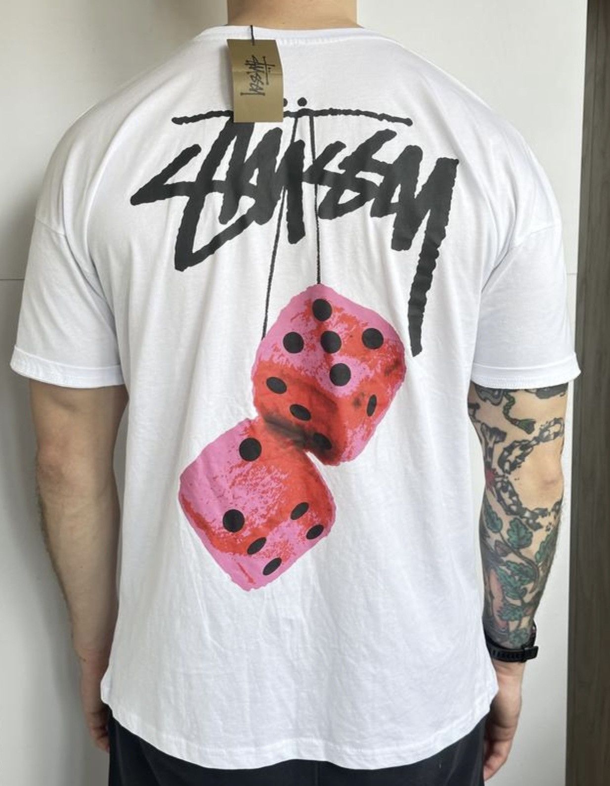 Stussy Stussy T-shirt White Size L Size US L / EU 52-54 / 3 - 2 Thumbnail