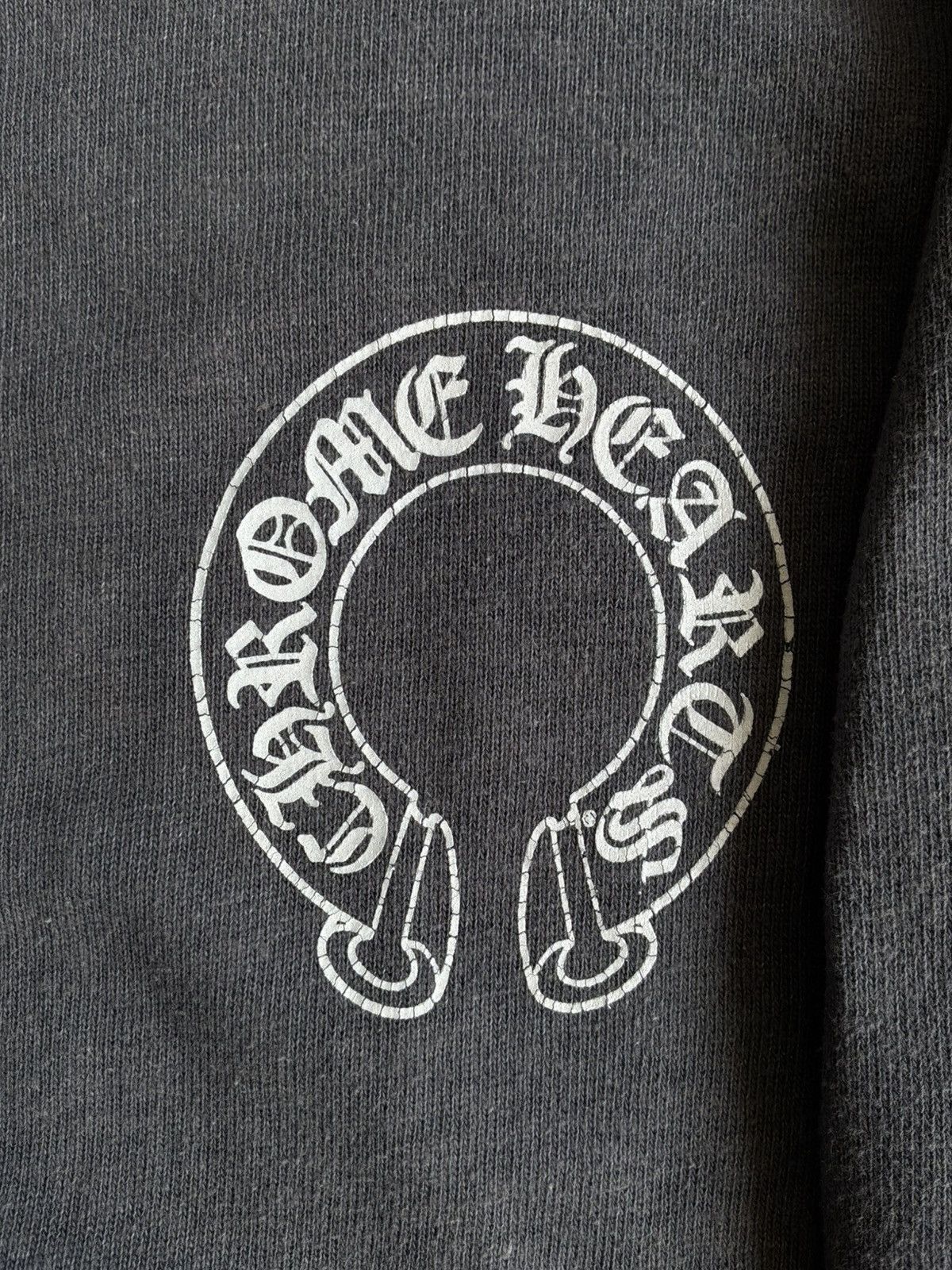 Chrome Hearts 2000s Chrome Hearts - T-Bar Script - Zip Hoodie Size US L / EU 52-54 / 3 - 9 Thumbnail