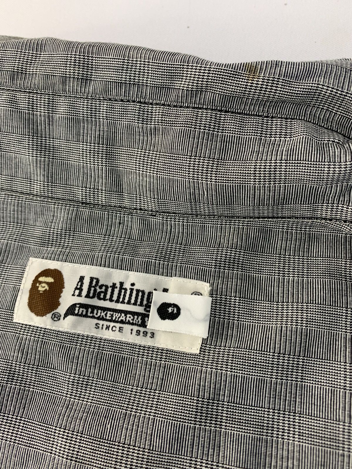 Bape A Bathing Ape Chambray Oxford Shirt Single Pocket Size US XL / EU 56 / 4 - 8 Thumbnail