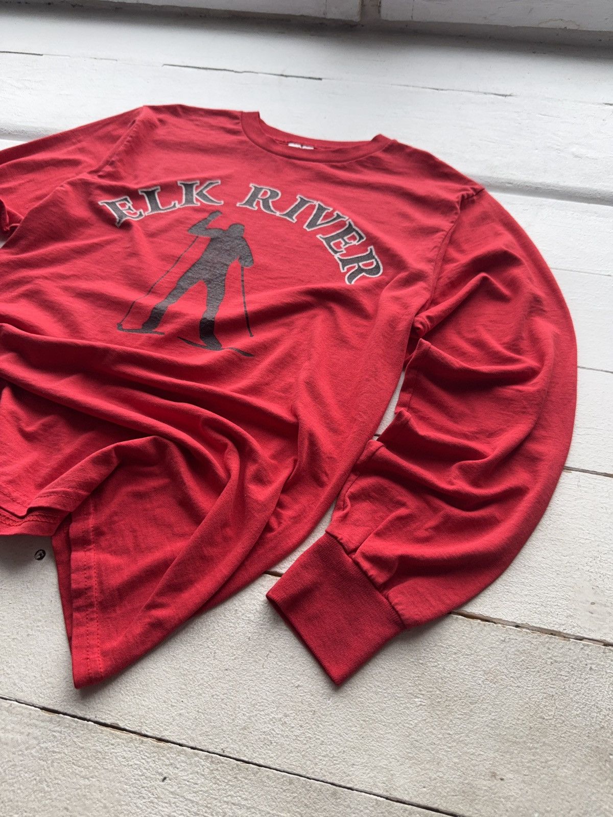 Vintage Vintage 00s USA Minnesota ELK RIVER City long sleeve t shirt Size US M / EU 48-50 / 2 - 2 Thumbnail