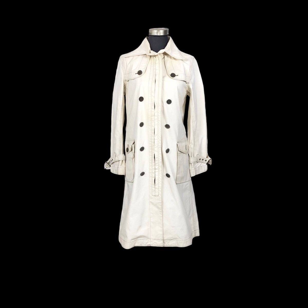 Hysteric Glamour Vintage Hysteric Glamour Cotton Canvas Trench Coat Size M / US 6-8 / IT 42-44 - 5 Thumbnail