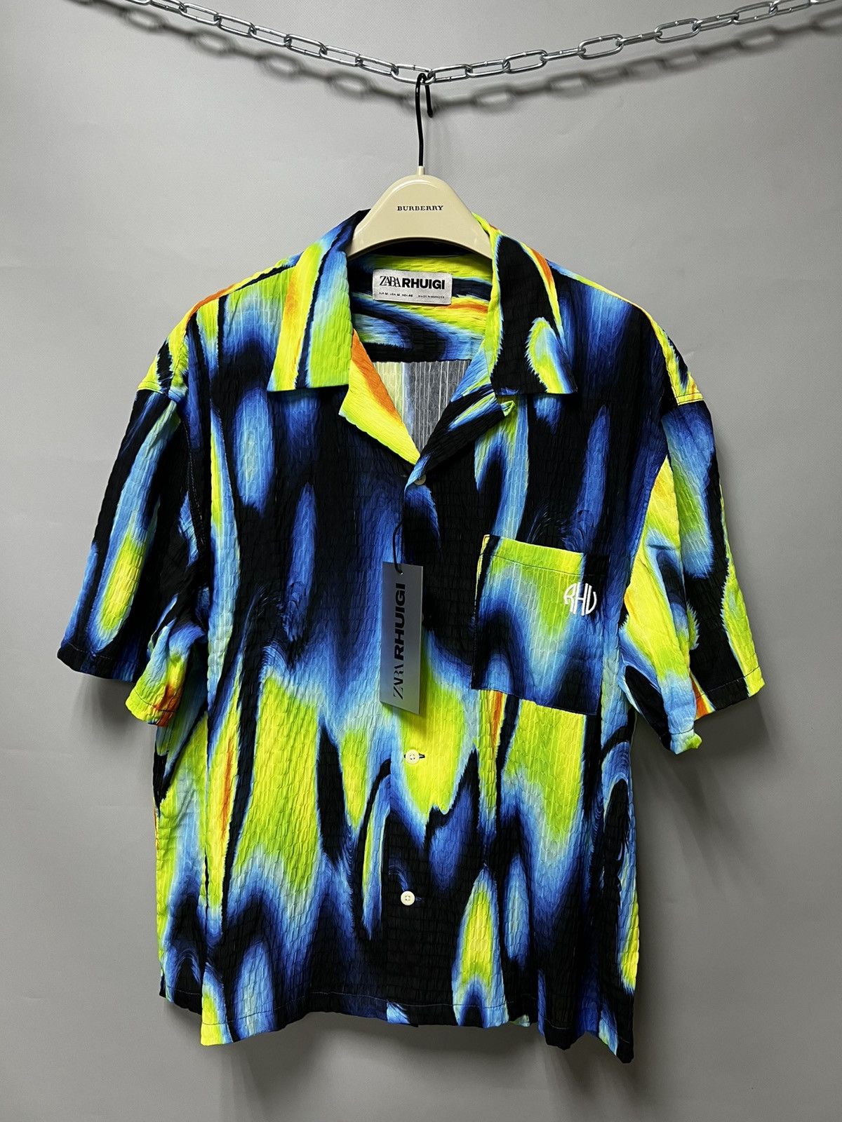 Rhude × Zara RHUDE x Zara NEW Tie Dye Oversized Shirt RHU size M Size US M / EU 48-50 / 2 - 1 Thumbnail