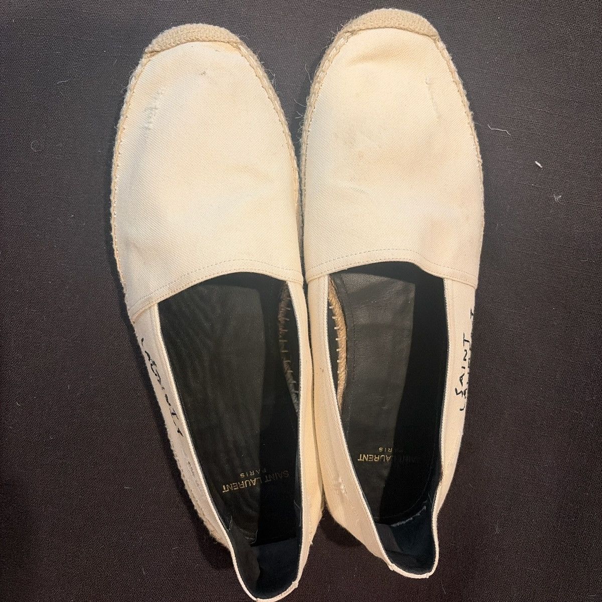 Saint Laurent Paris Saint Laurent Paris Slip On Size US 11 / EU 44 - 2 Thumbnail