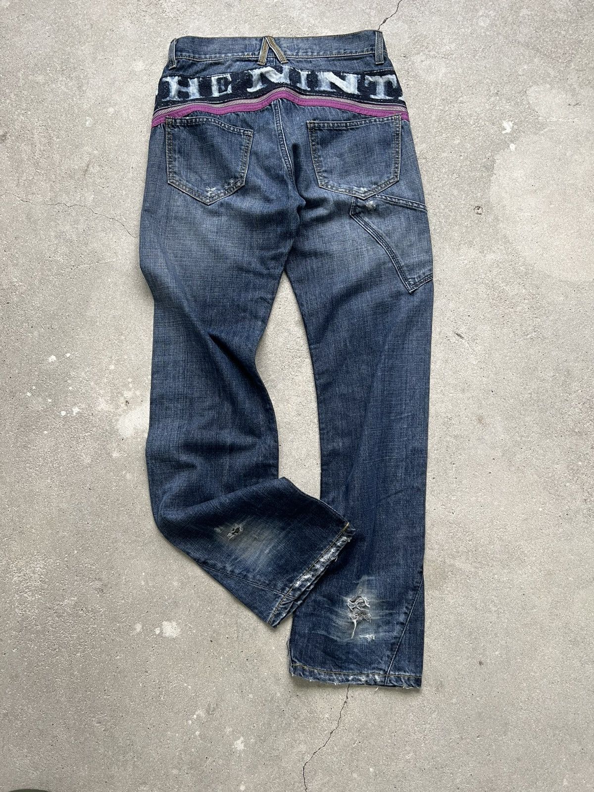 Hysteric Glamour × If Six Was Nine × Le Grande Bleu (L.G.B.) Rare Vintage IfSixWasNine style jeans LGB distressed denim Size 25" / US 0 / IT 36 - 9 Thumbnail